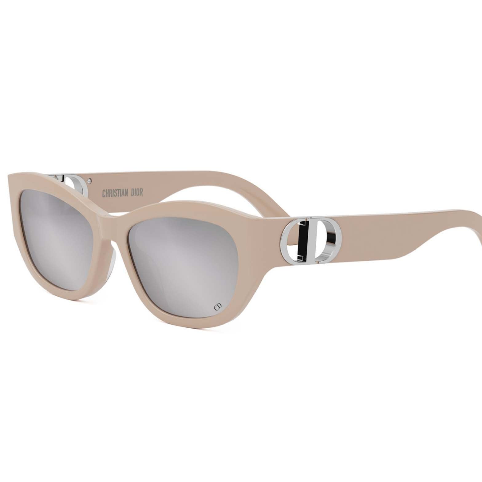 Shop Dior Sunglasses In Cipria/silver