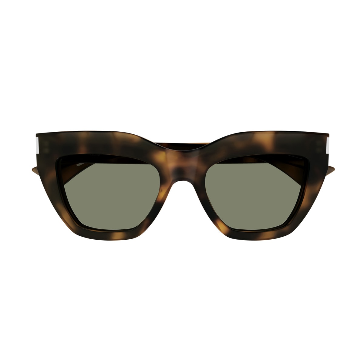 Saint Laurent Sl 759 Linea Corner Angle 003 Havana Green Sunglasses