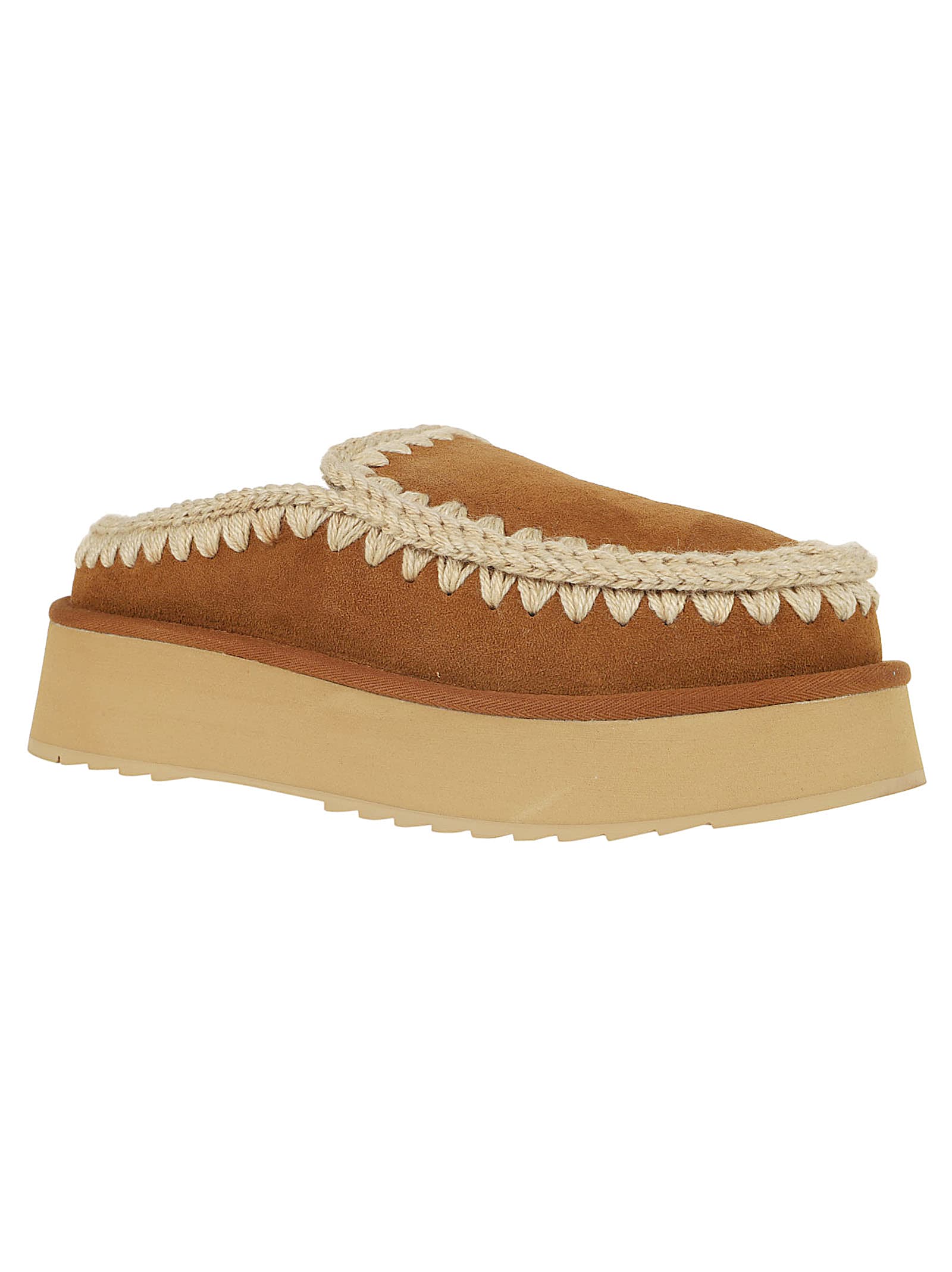 Shop Mou Clog Eskimo Platform In Cog Cognac