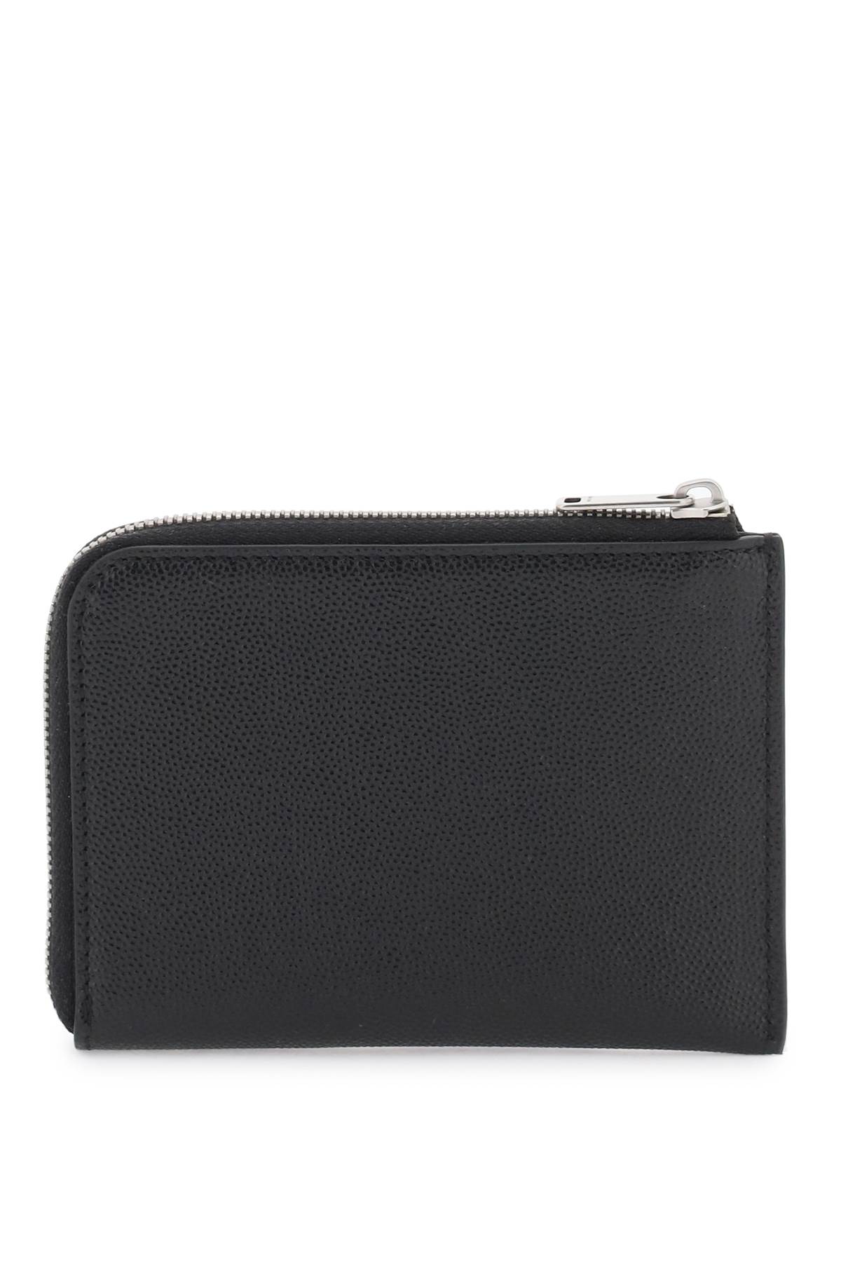 Shop Palm Angels Mini Pouch With Pull-out Cardholder In Black White (black)