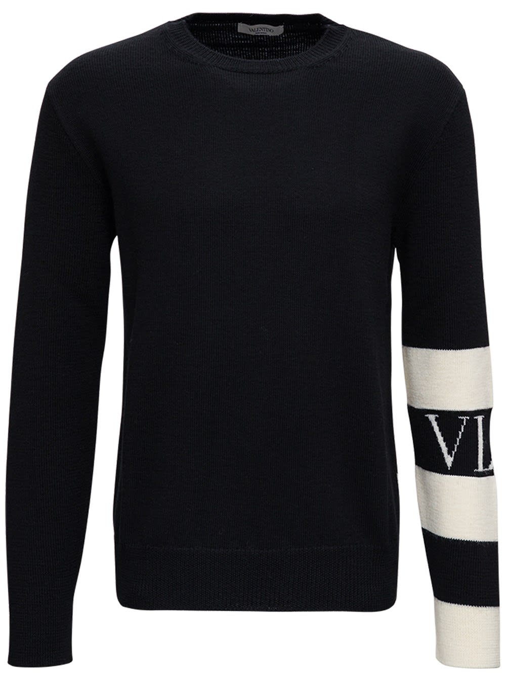 Valentino Wool Sweater With Vltn Logo