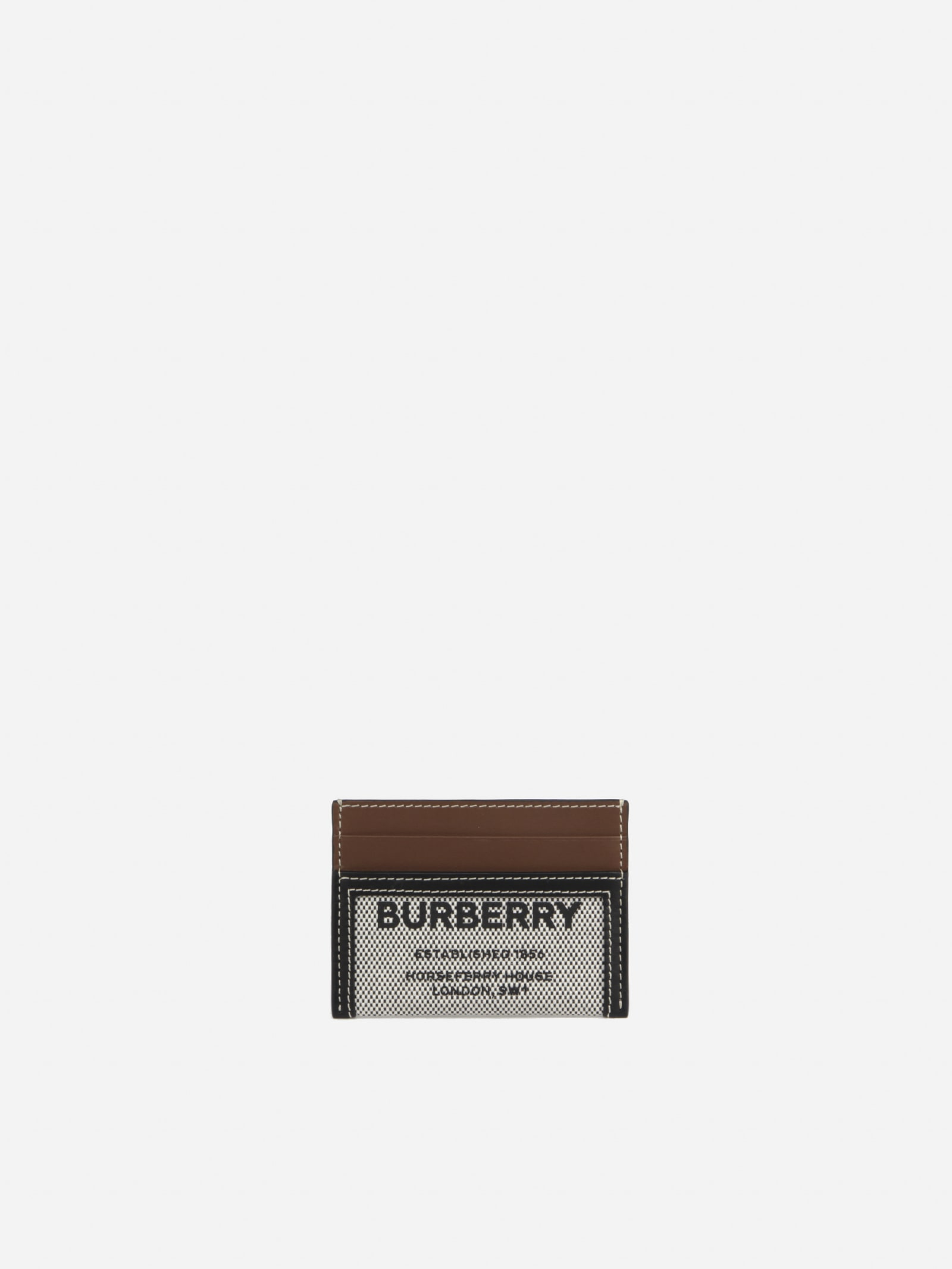 Burberry Card Holder With Horseferry Print