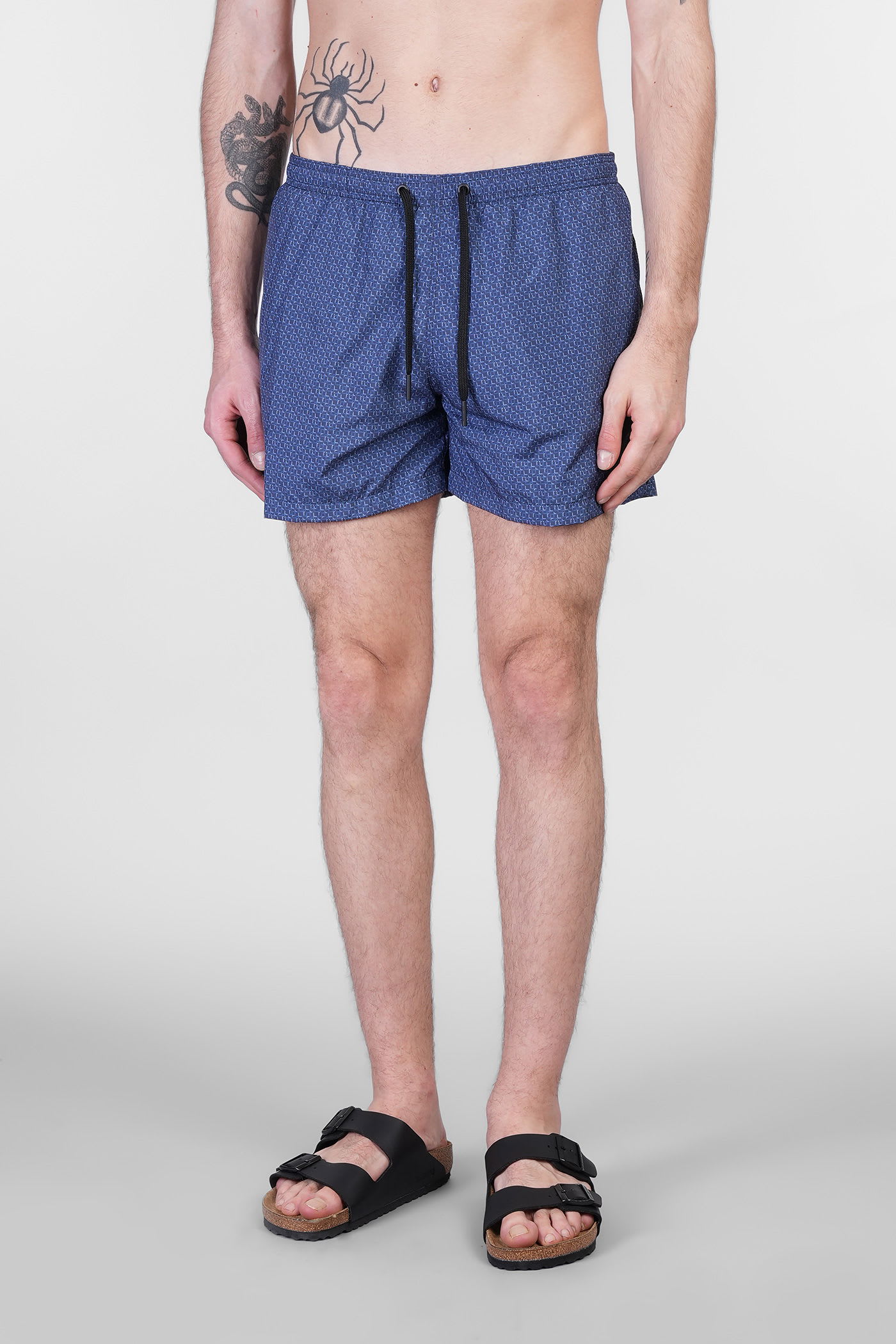Tagliatore 0205 Honolulu Beachwear In Blue Polyester