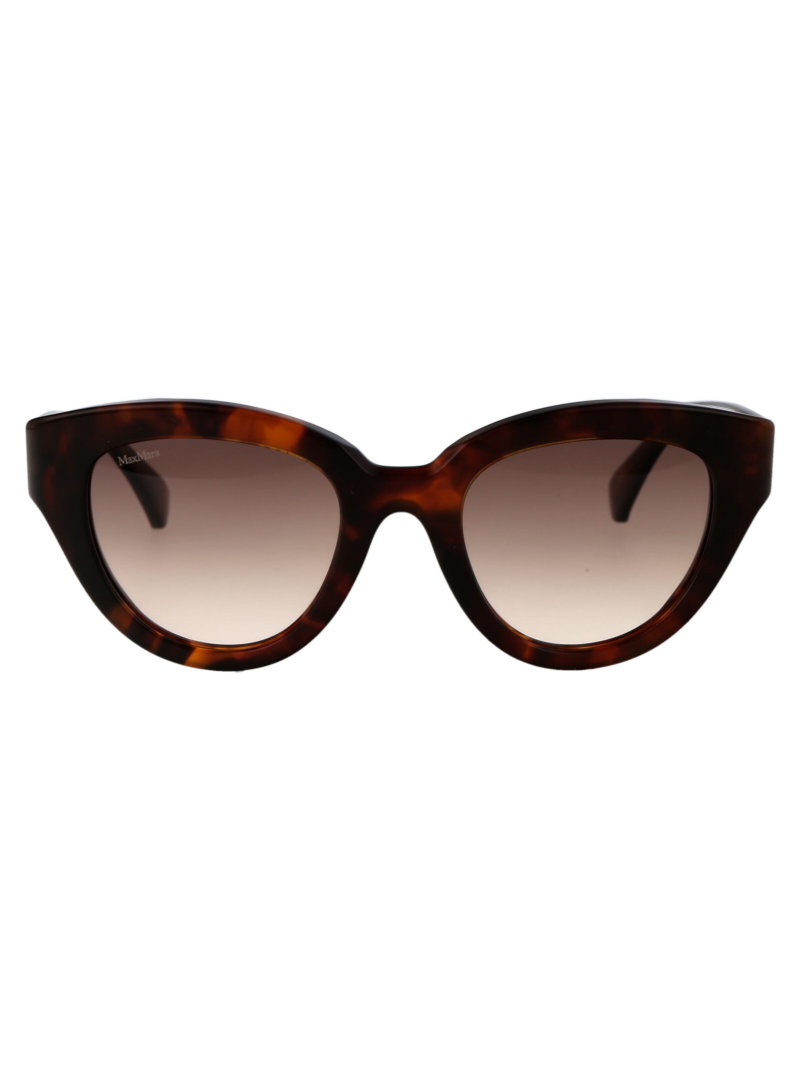 Shop Max Mara Glimpse1 Sunglasses In 53f Avana Bionda/marrone Grad