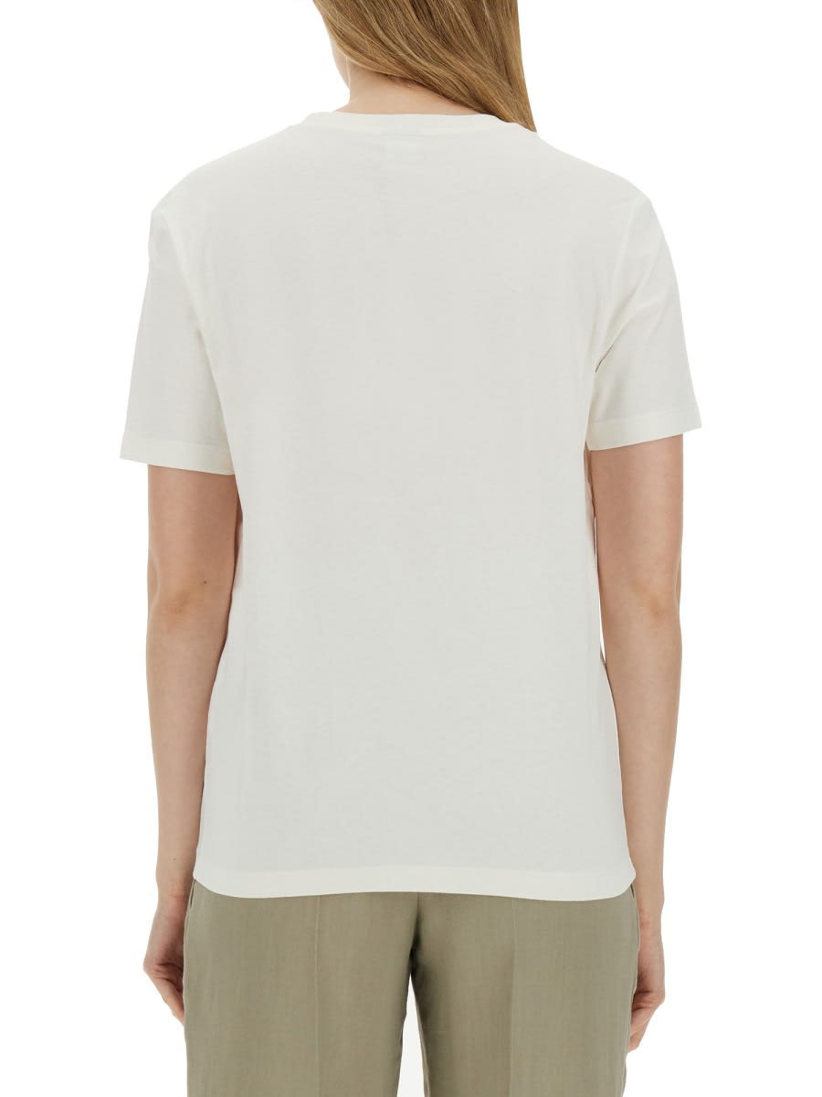 Shop Ps By Paul Smith T-shirt Floral In White