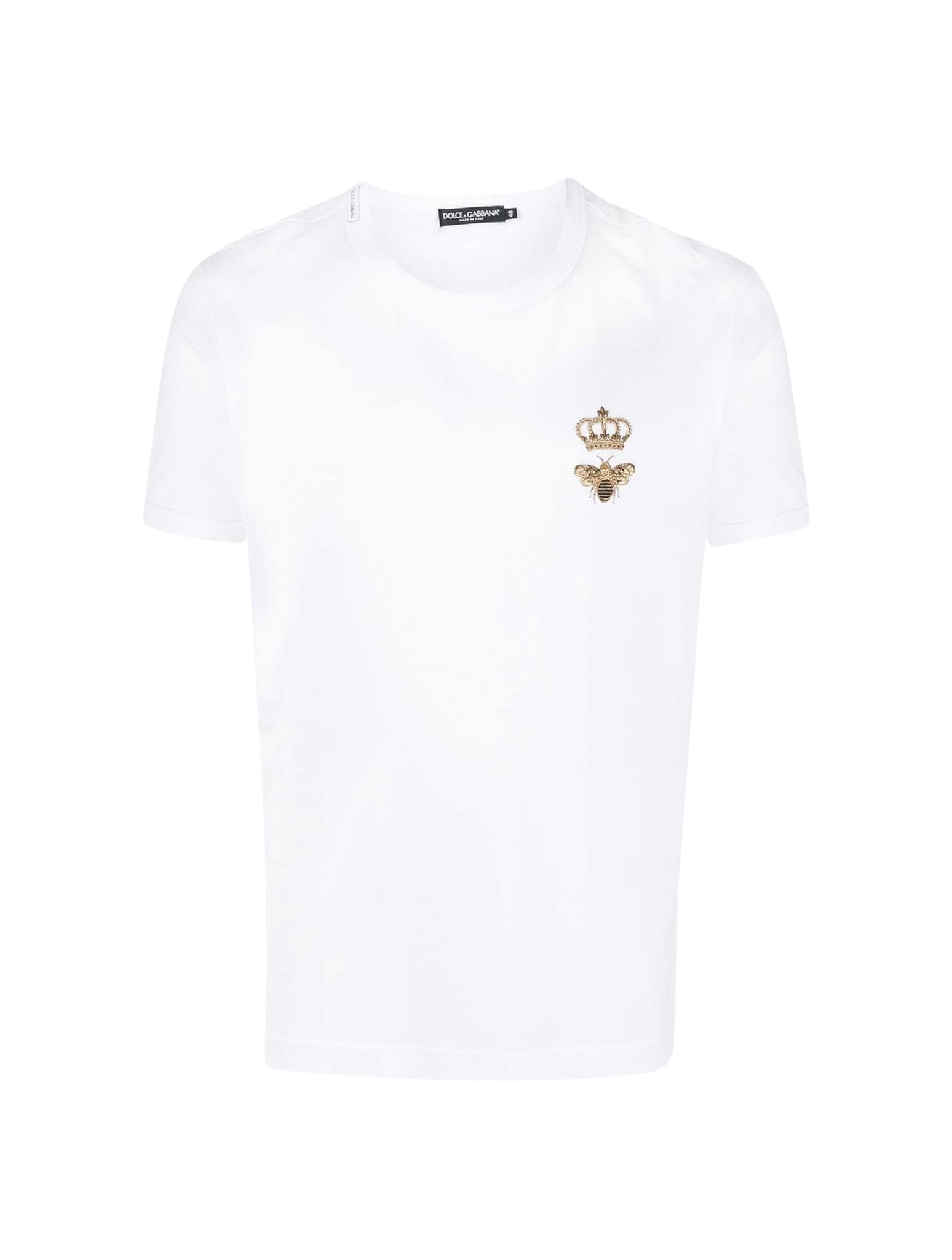 Dolce & Gabbana Tshirt Jersey In Optic White