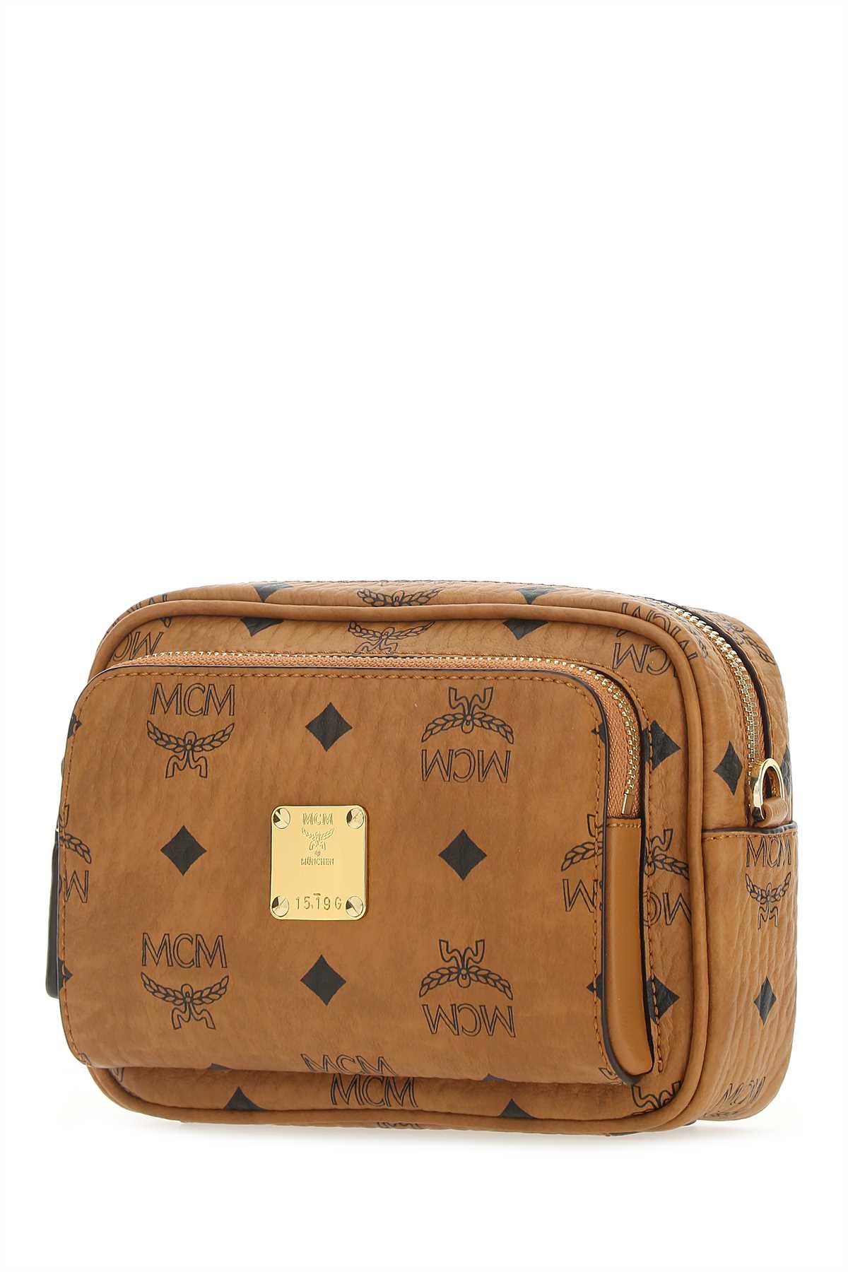 Shop Mcm Printed Fabric Small Klassik Crossbody Bag In Co