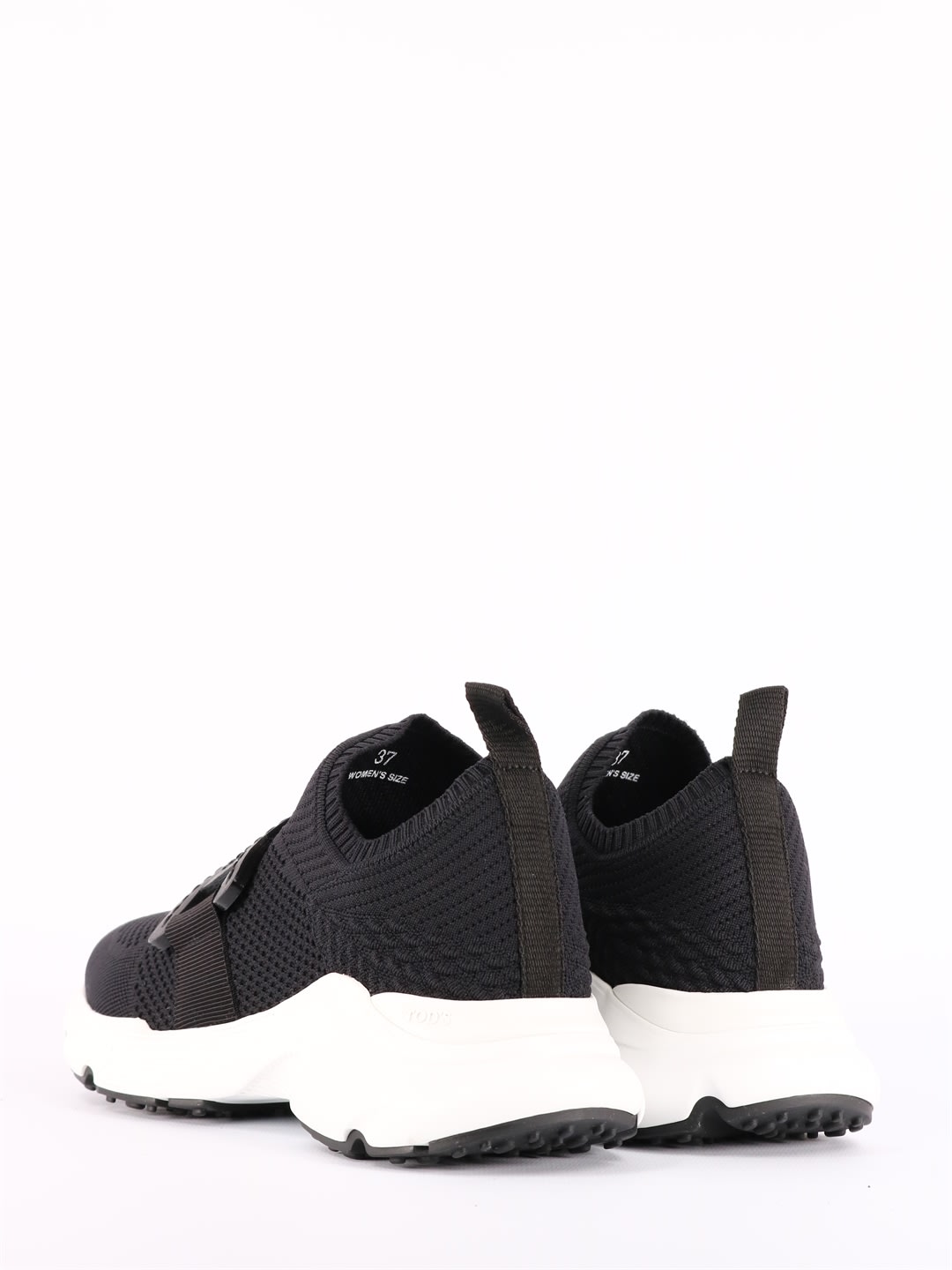 Shop Tod's Chain Sneaker Black