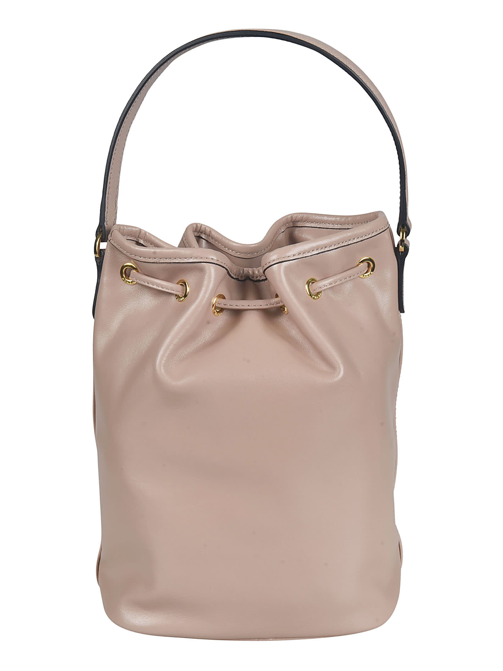 prada bucket bag pink