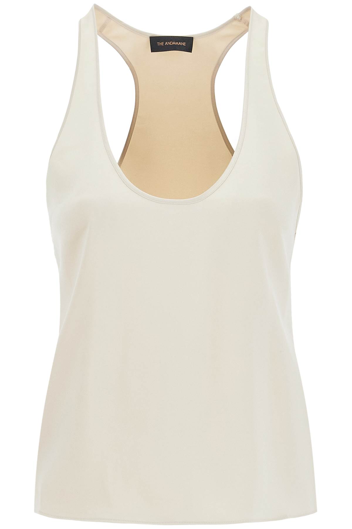 Shop The Andamane Pure Satin Top For Women In Milk (white)