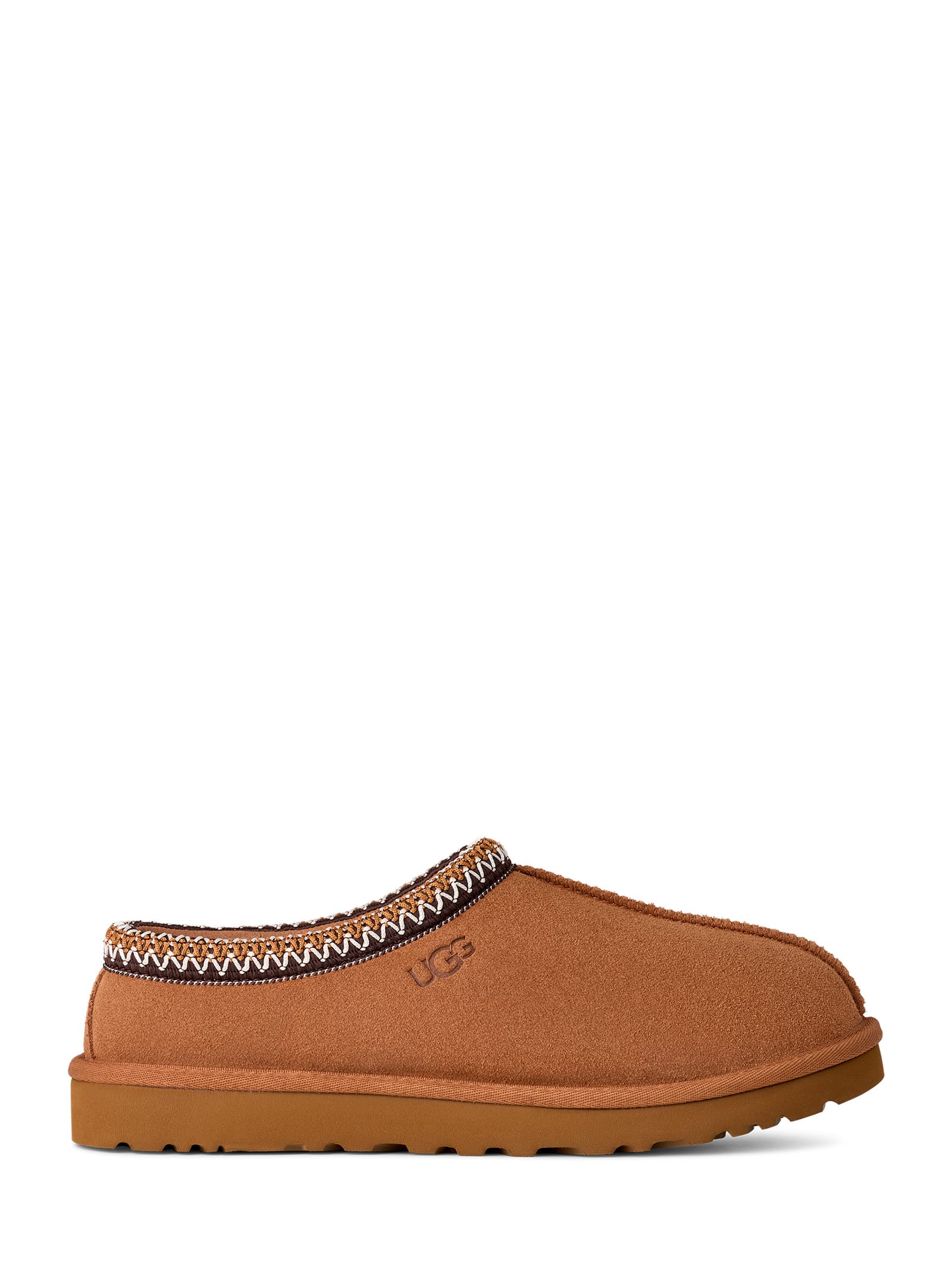 Ugg Tasman 5950-che Clogs Mens 7 Chestnut Suede Comfort Slip On Slippers Rhs2608 (brown,7) In Brown