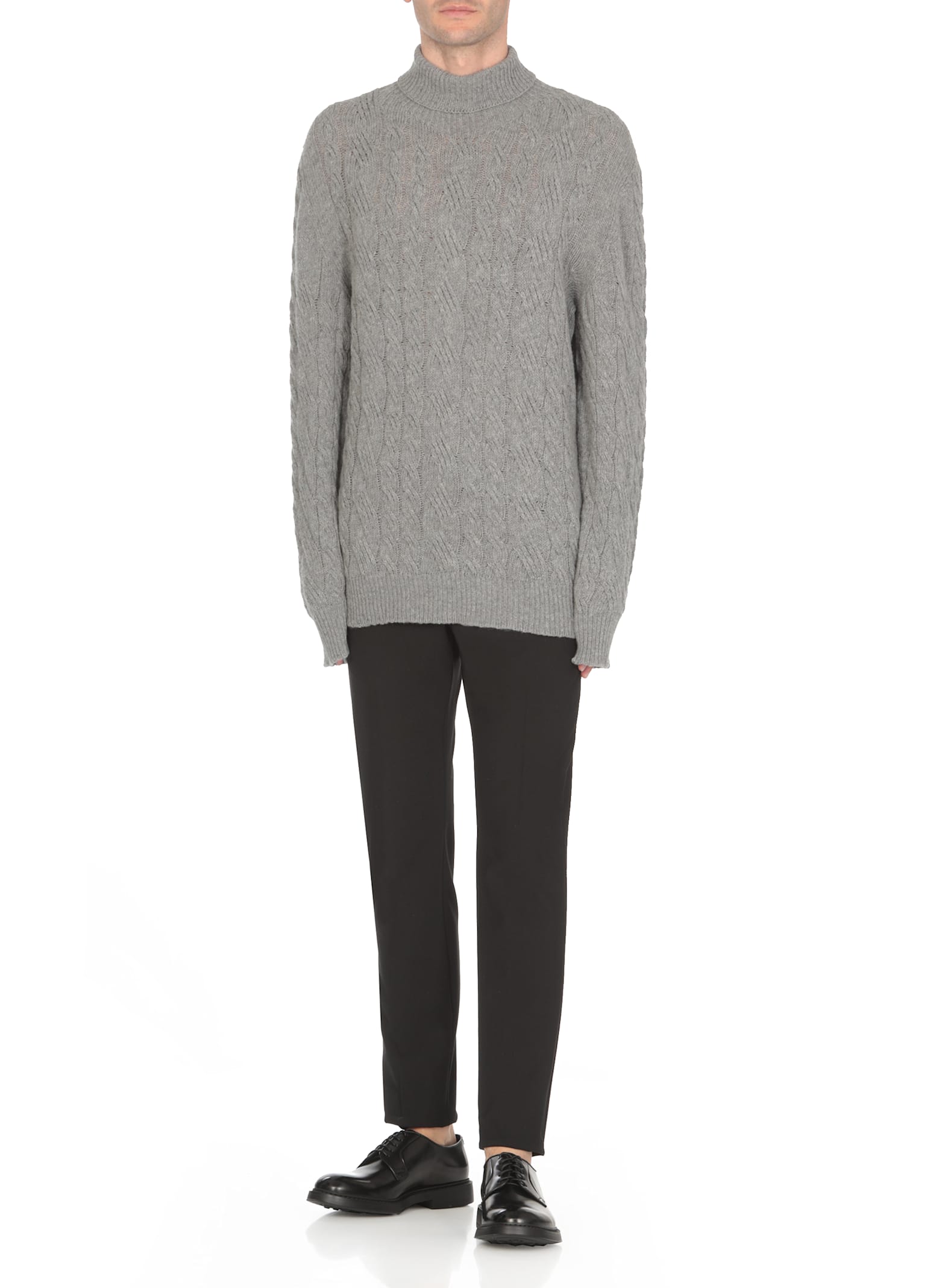 Shop Tagliatore Zermat Sweater In Grey