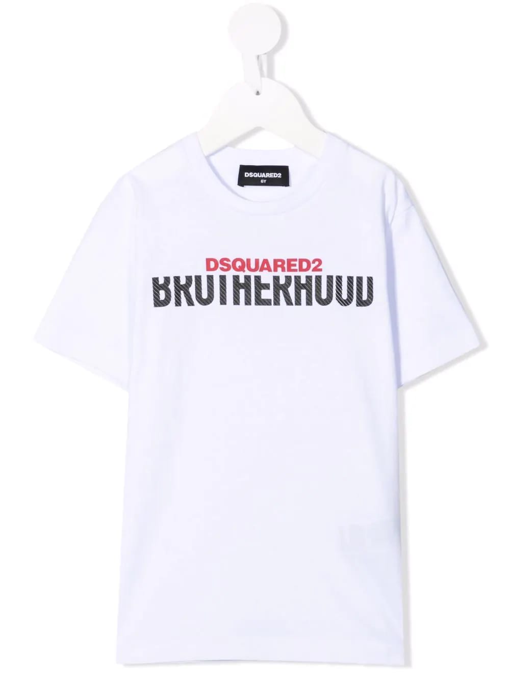 Dsquared2 Kids White Brotherhood T-shirt