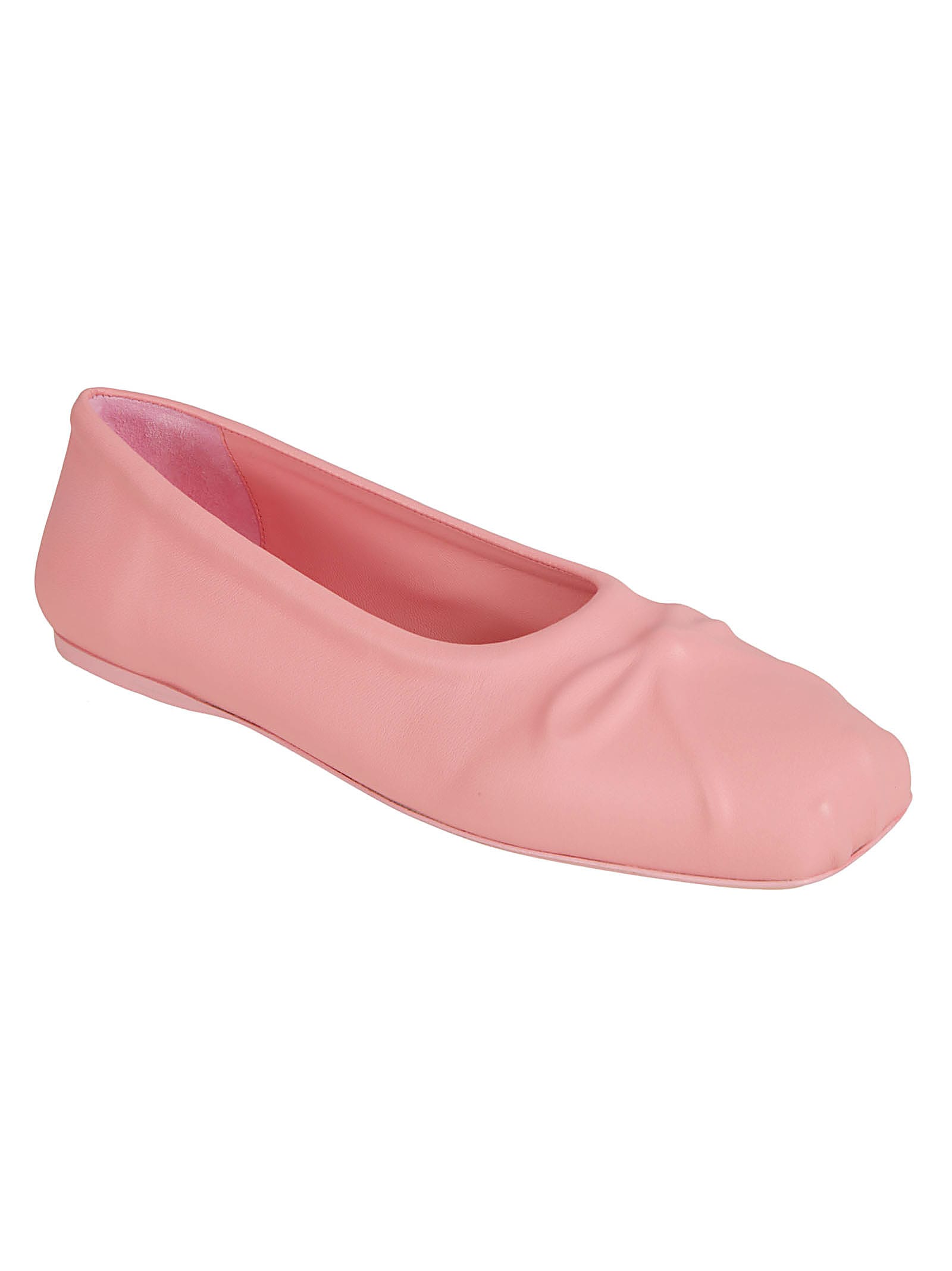 Shop Marni Seamless Little Bow Ballerinas In Pink