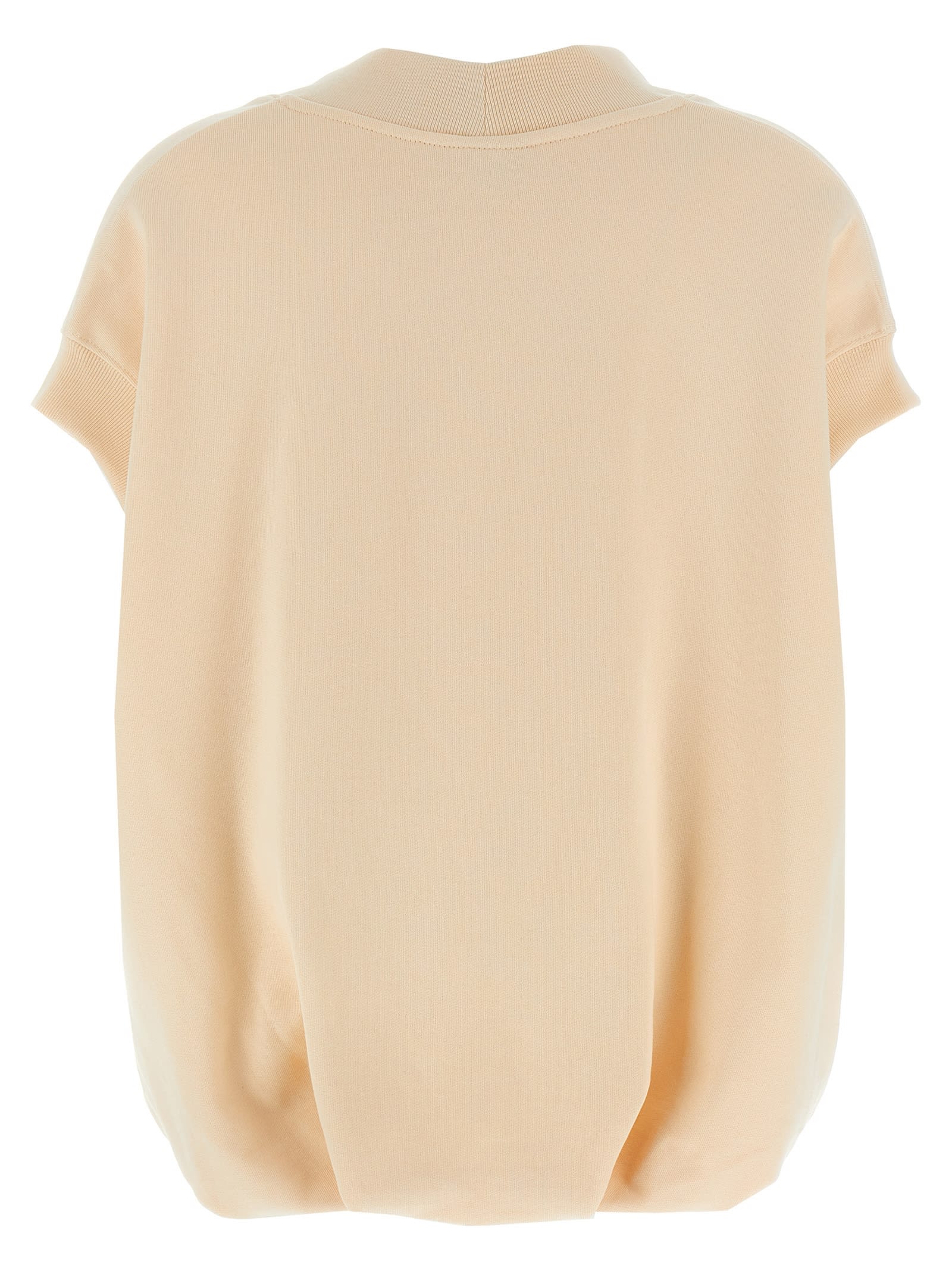 Dries Van Noten Sweatshirt Vest In Beige