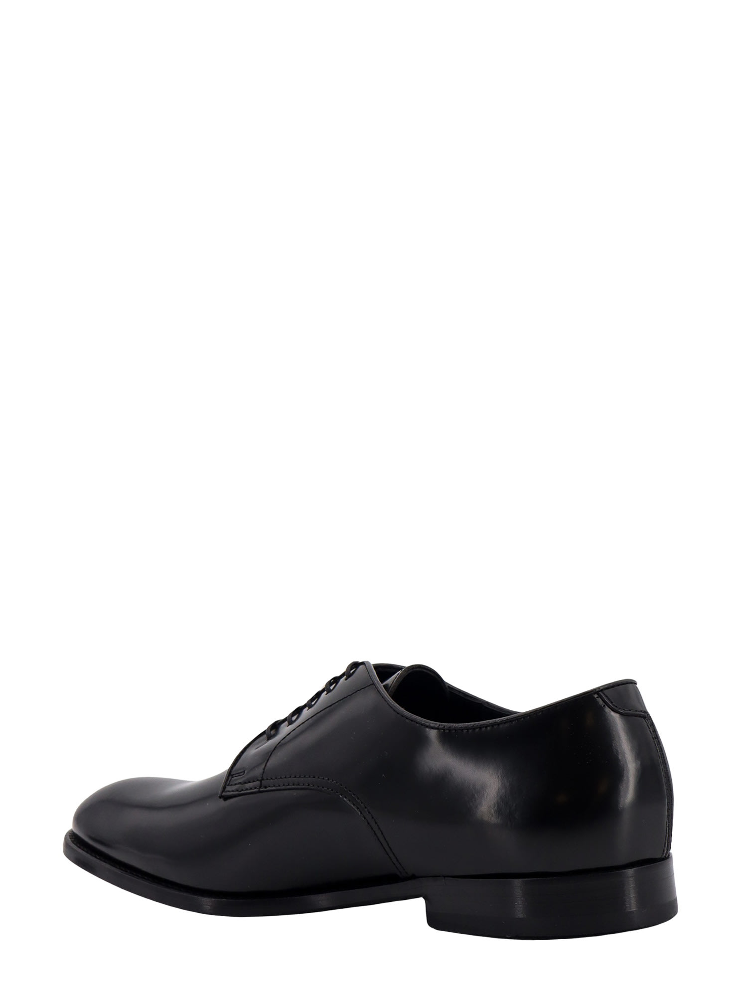 Shop Doucal's Horse Lace-up Shoe In Black