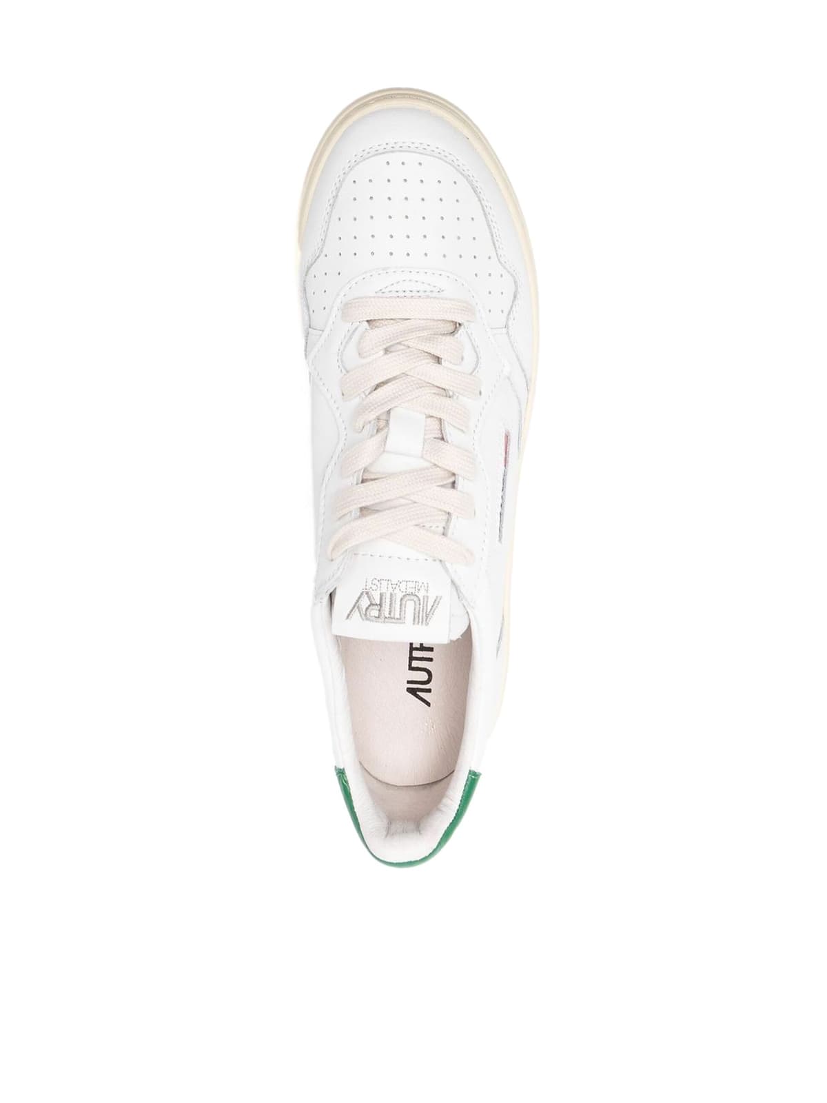 Shop Autry Sneakers In White Green