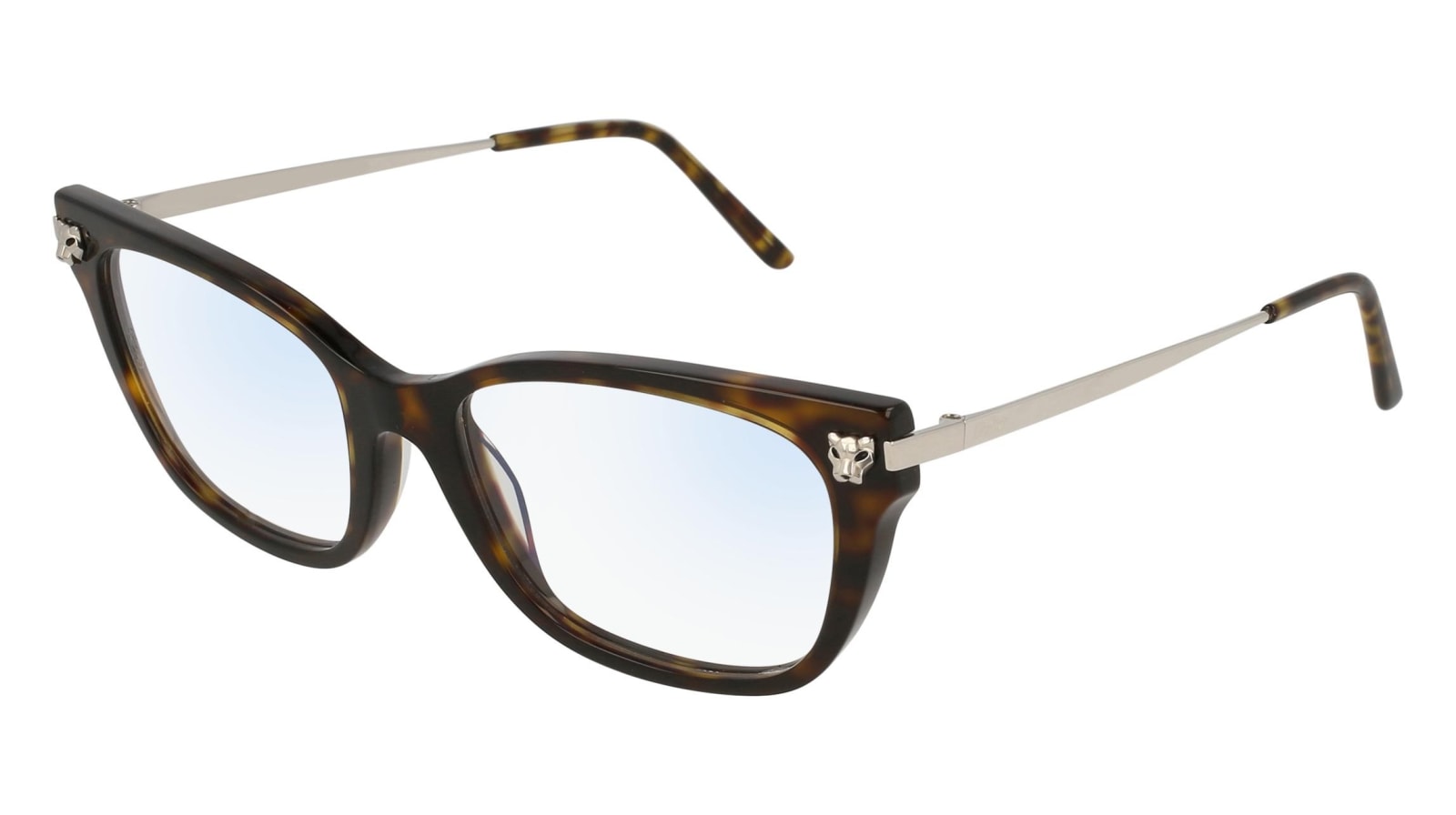 Shop Cartier Glasses In Marrone Tartarugato