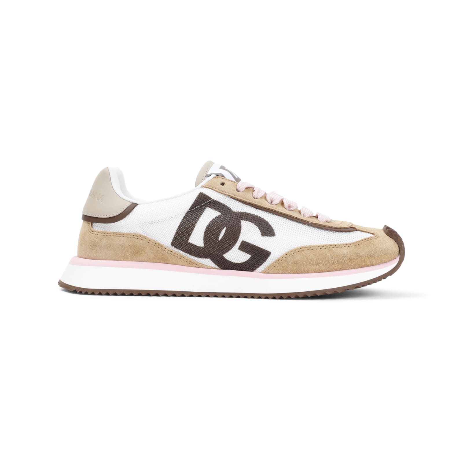 Shop Dolce & Gabbana Sneakers In Bianco Cacao