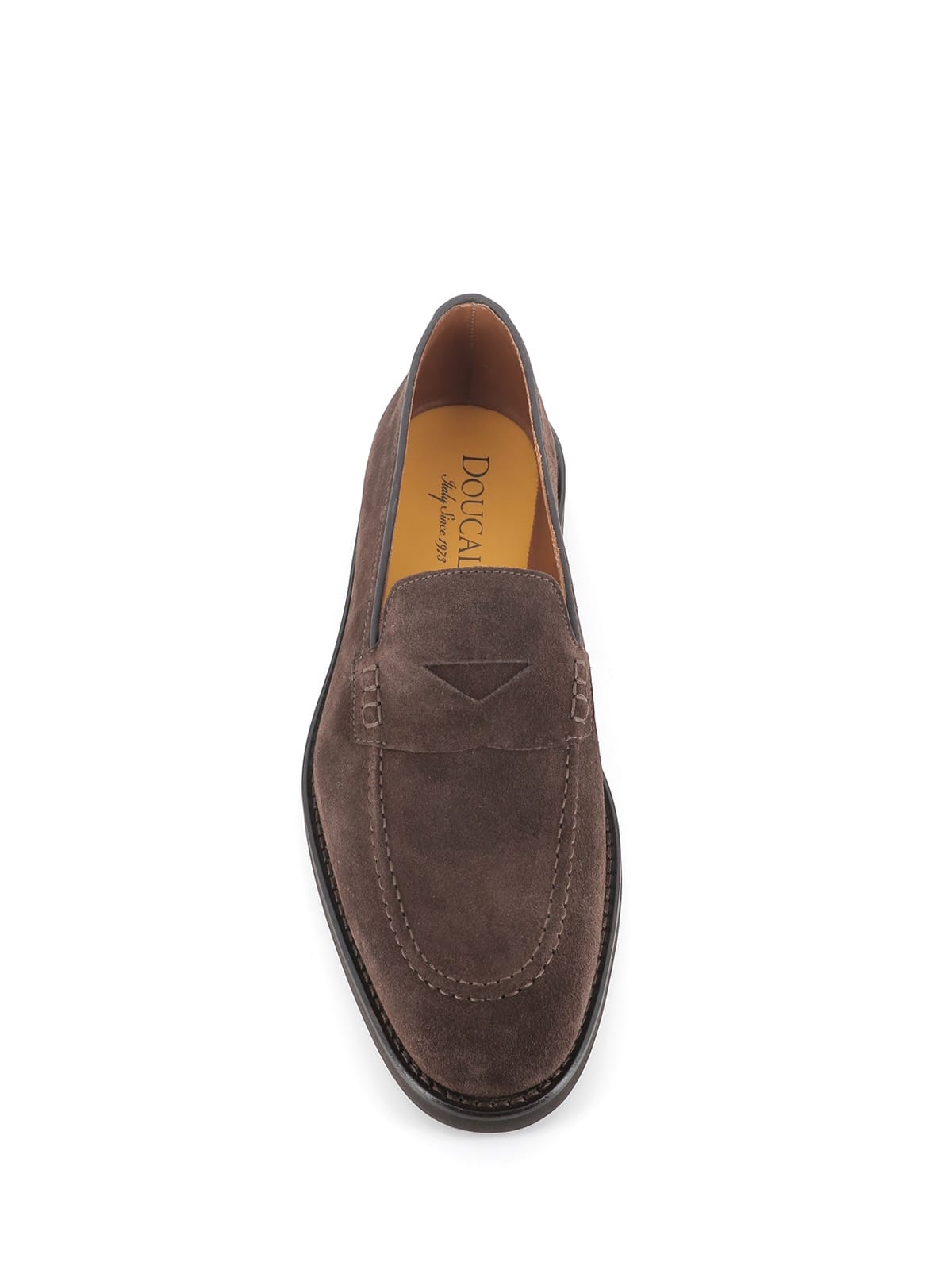 Shop Doucal's Tassel Loafer In T.moro