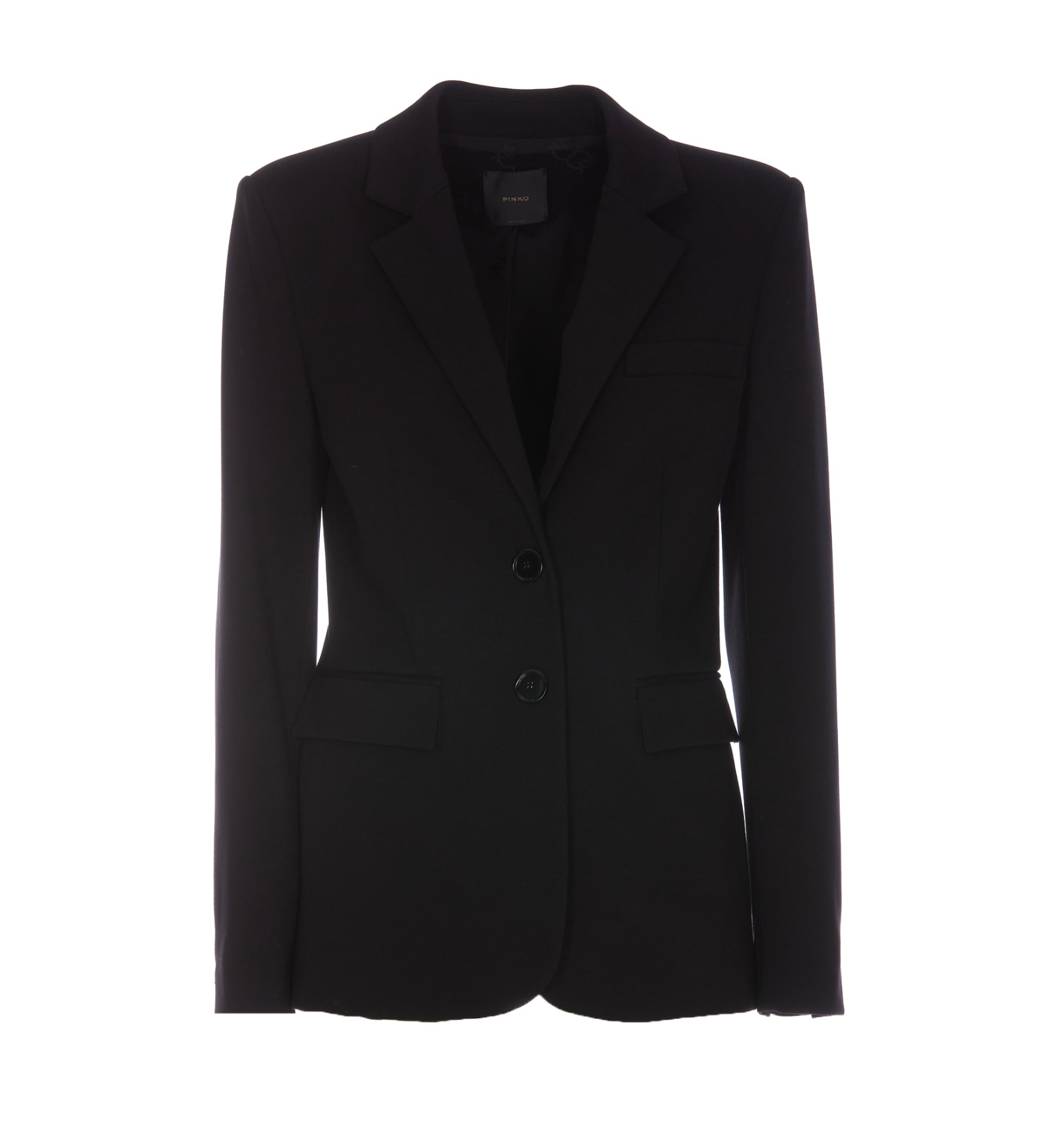 Shop Pinko Ruota Blazer In Black