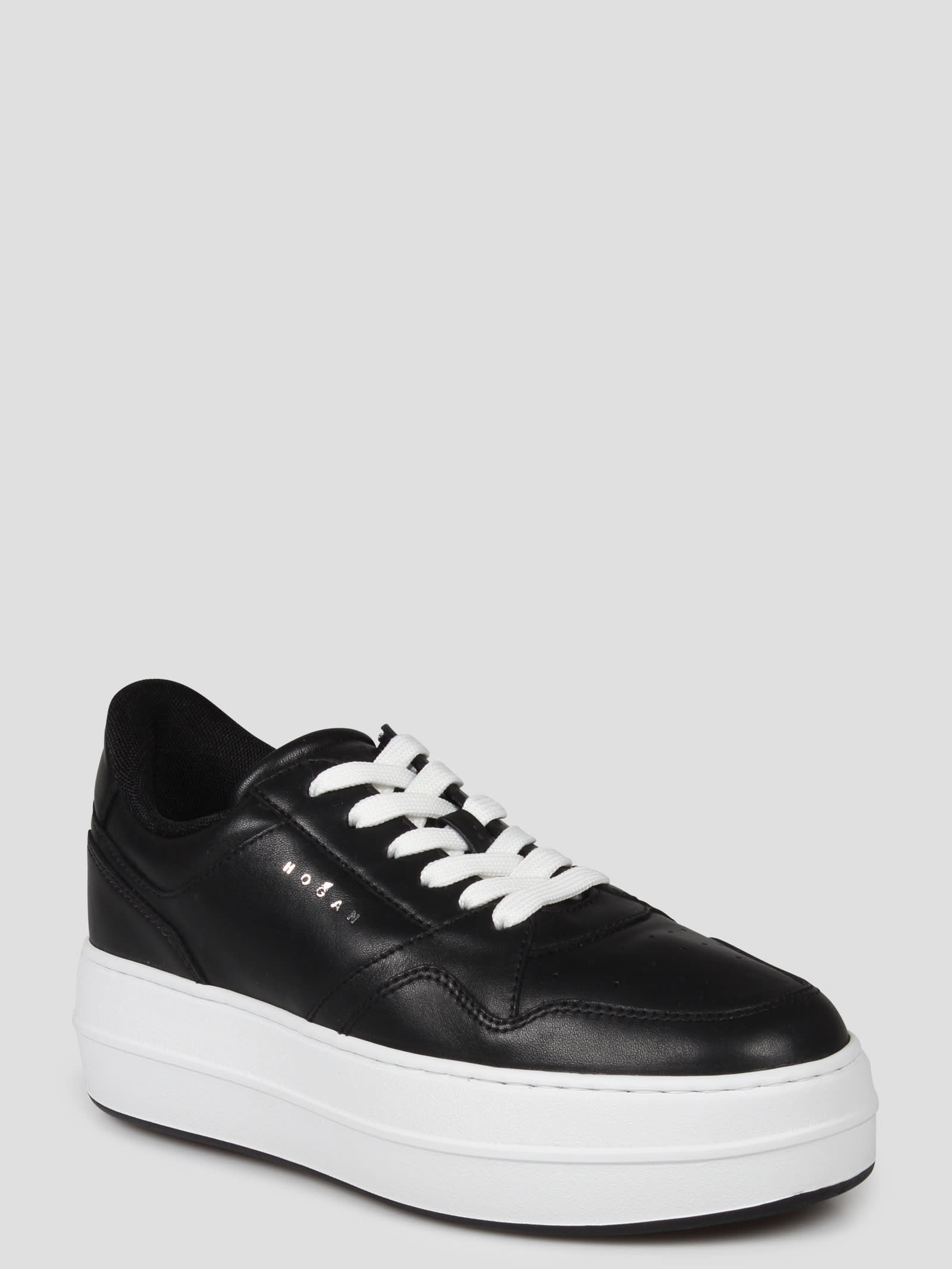 Shop Hogan Skyscraper H-670 Sneakers In Black