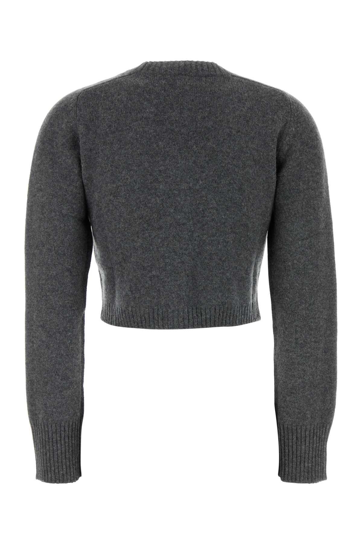 Loulou Studio Loulou Charcoal Cashmere Zephir Cardigan In Gray