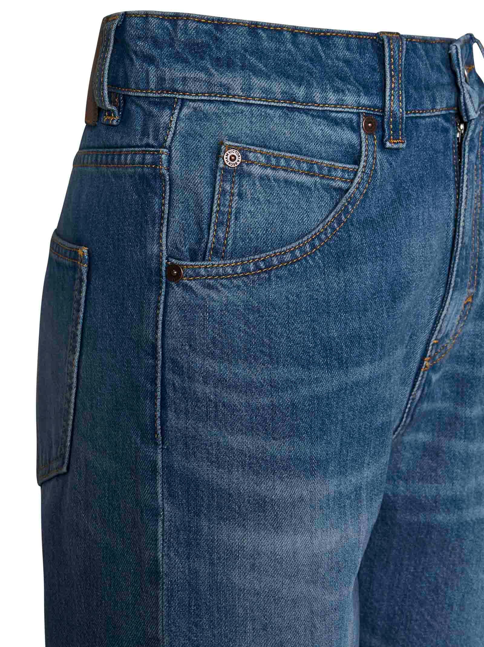 Shop Victoria Beckham Julia Jeans In Blue