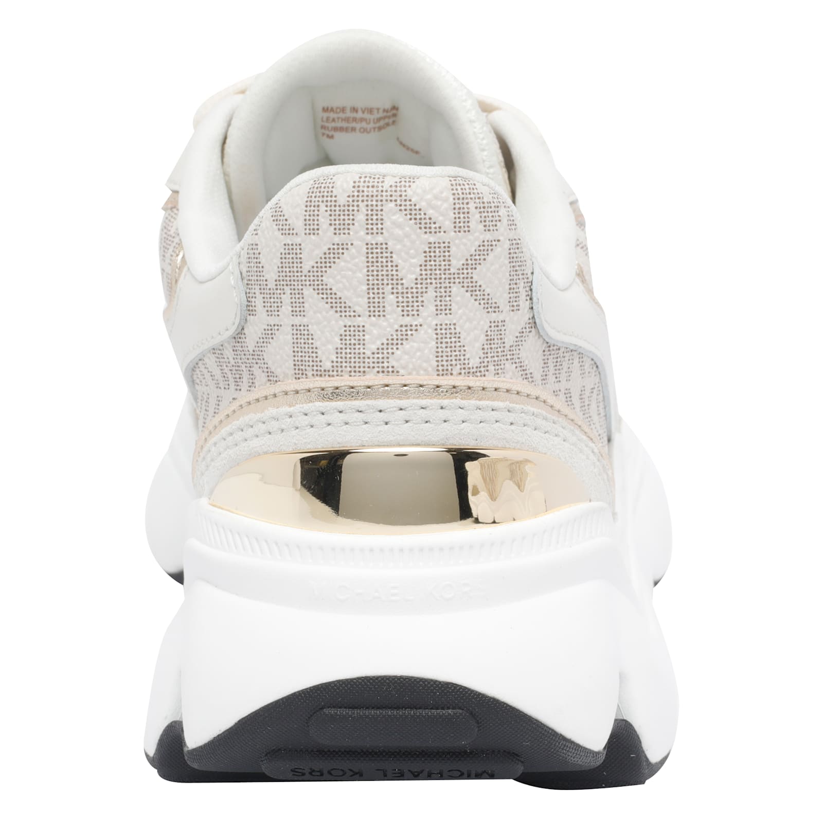 Michael Michael Kors Rennty Logo-panels Chunky Sneakers In White