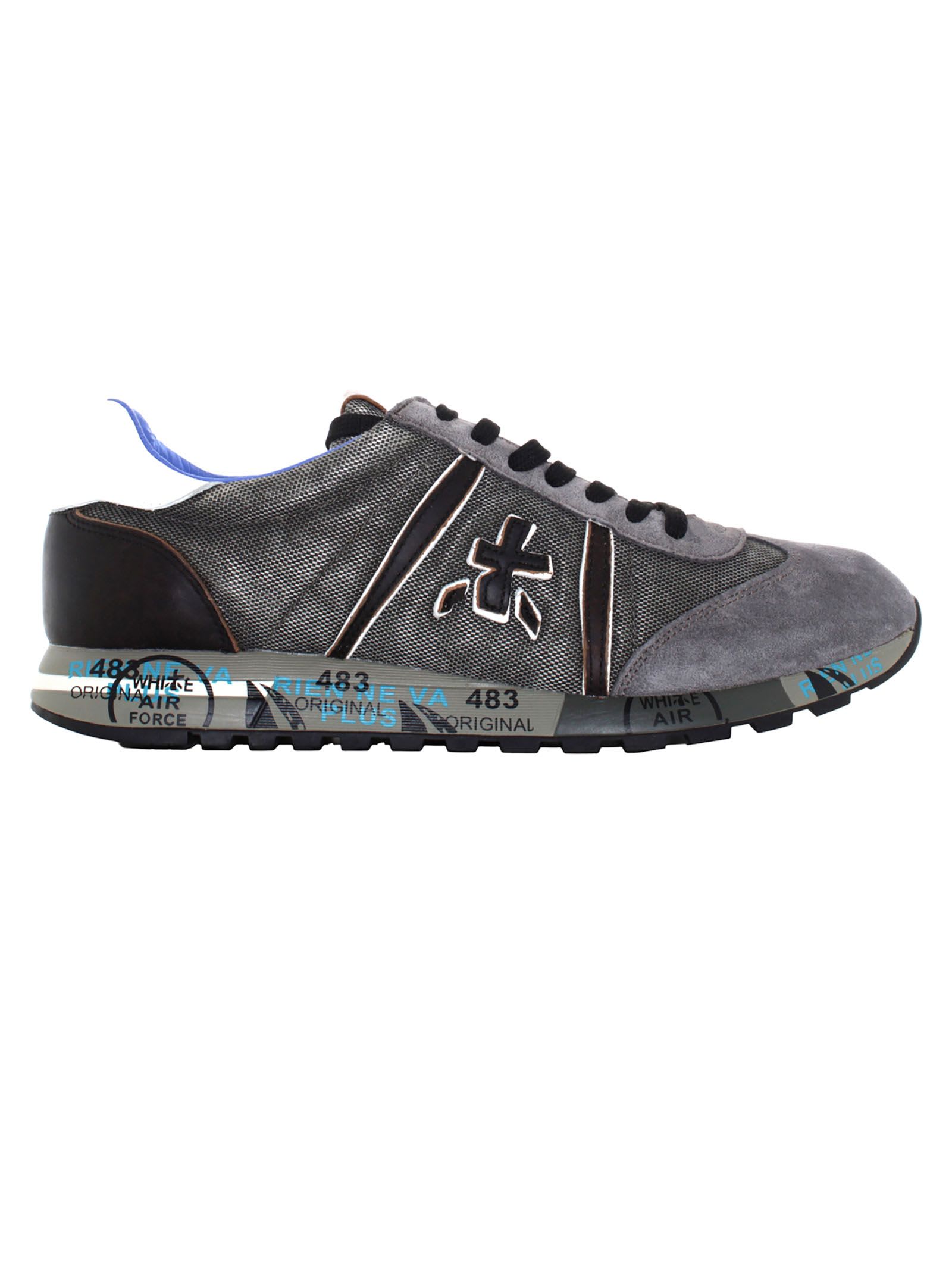 Premiata Grey Lucy Sneakers