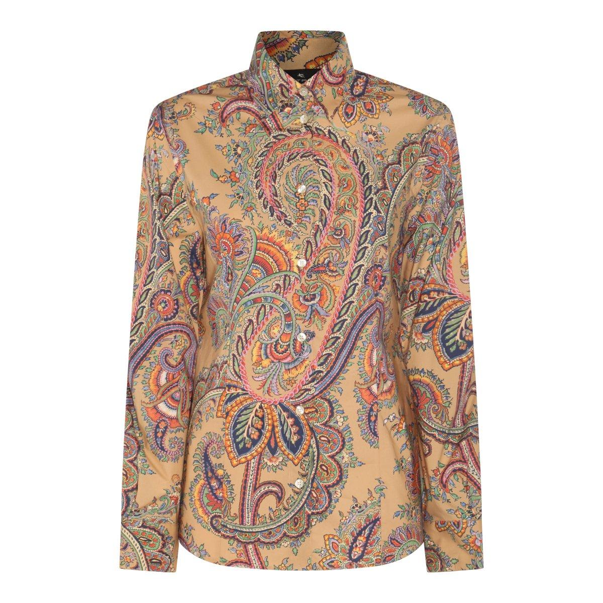 ETRO PAISLEY PRINTED BUTTON-UP SHIRT