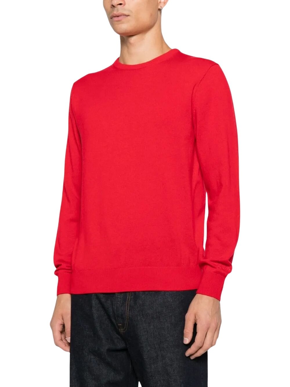 Mc2 Saint Barth Crew-neck Sweater In Red