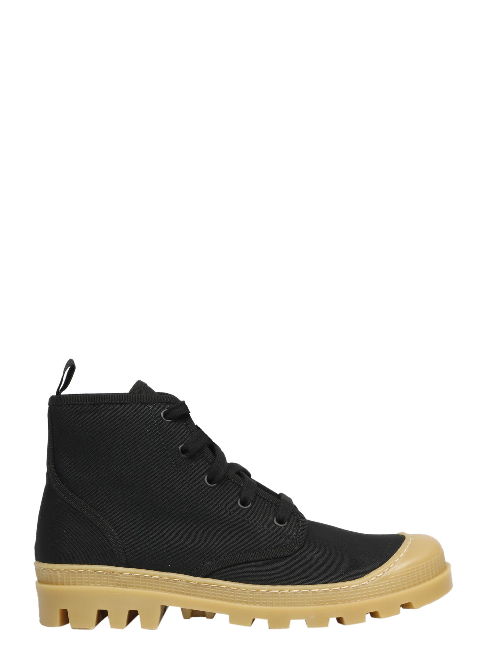 Gia X Pernille Teisbaek Canvas Lace-up Boots