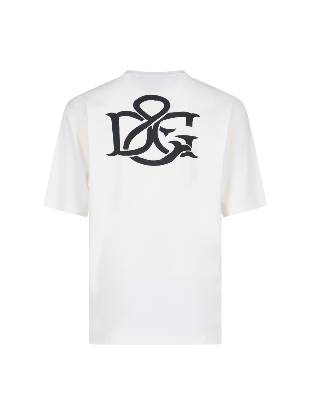 Shop Dolce & Gabbana Printed T-shirt In White