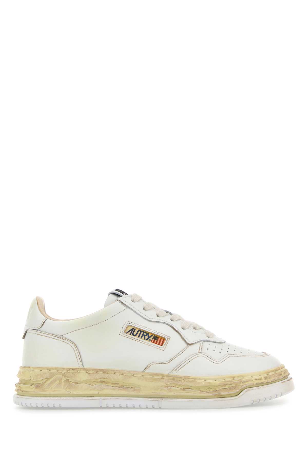 Autry White Leather  X Maison Mihara Yasuhiro General Scale Supvint Sneakers