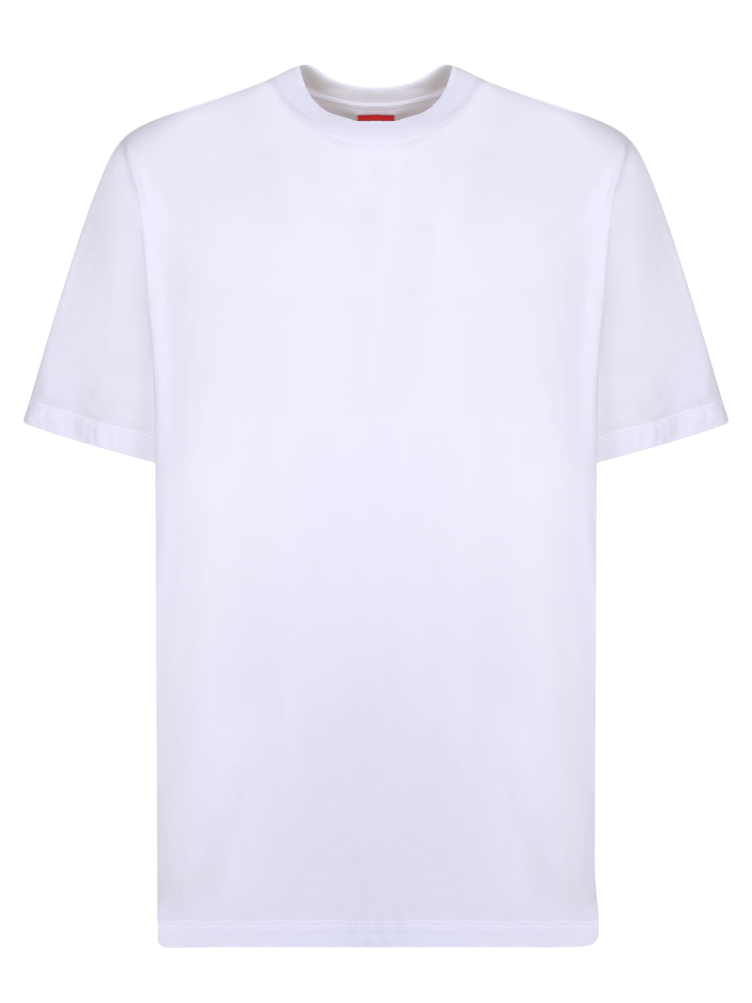 Shop Ferrari Logo Pocket T-shirt In White