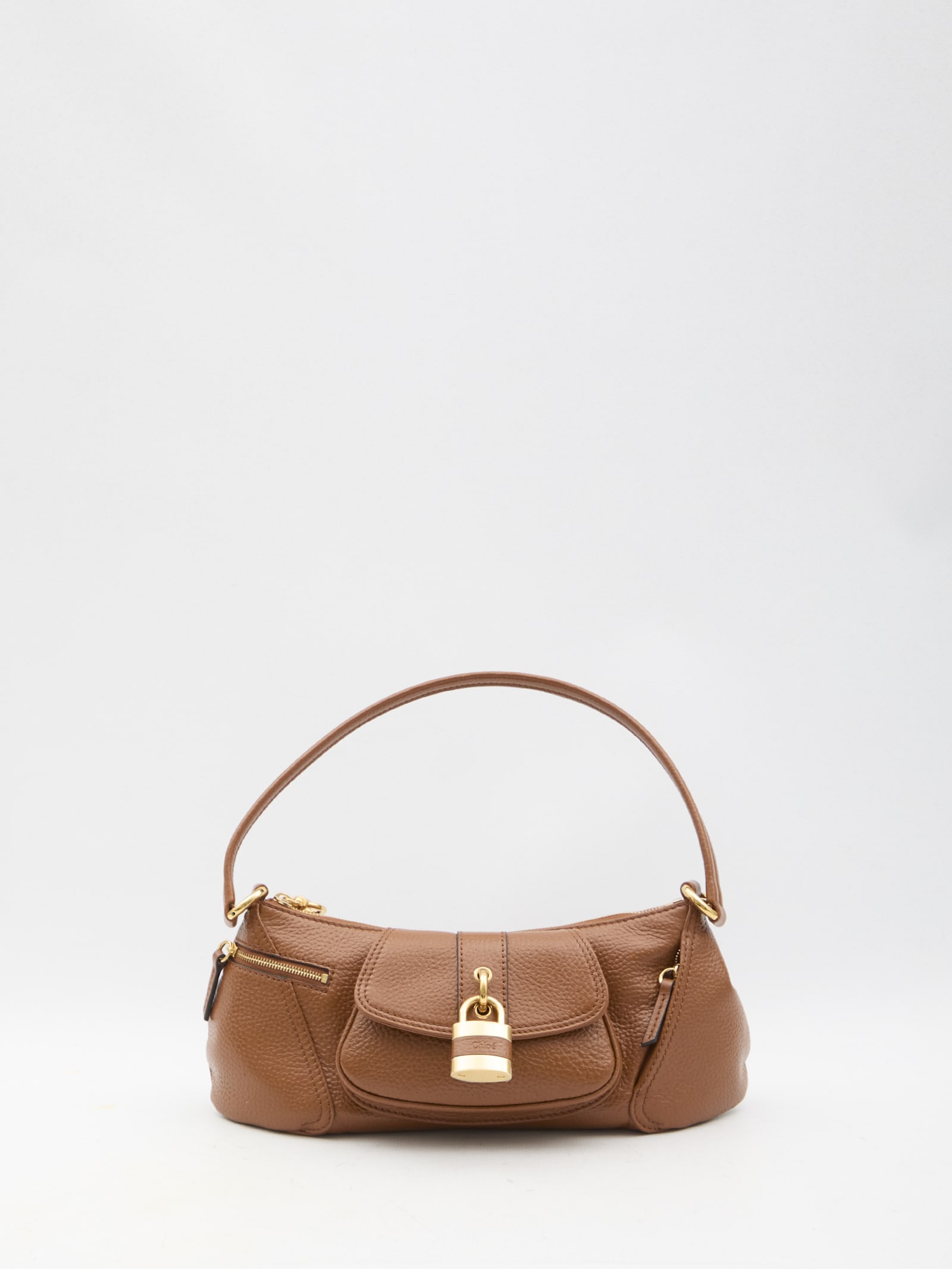 Shop Chloé The 99 Shoulder Bag In Brown