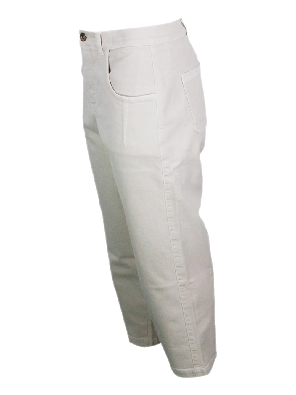 Eleventy Trousers In Neutral