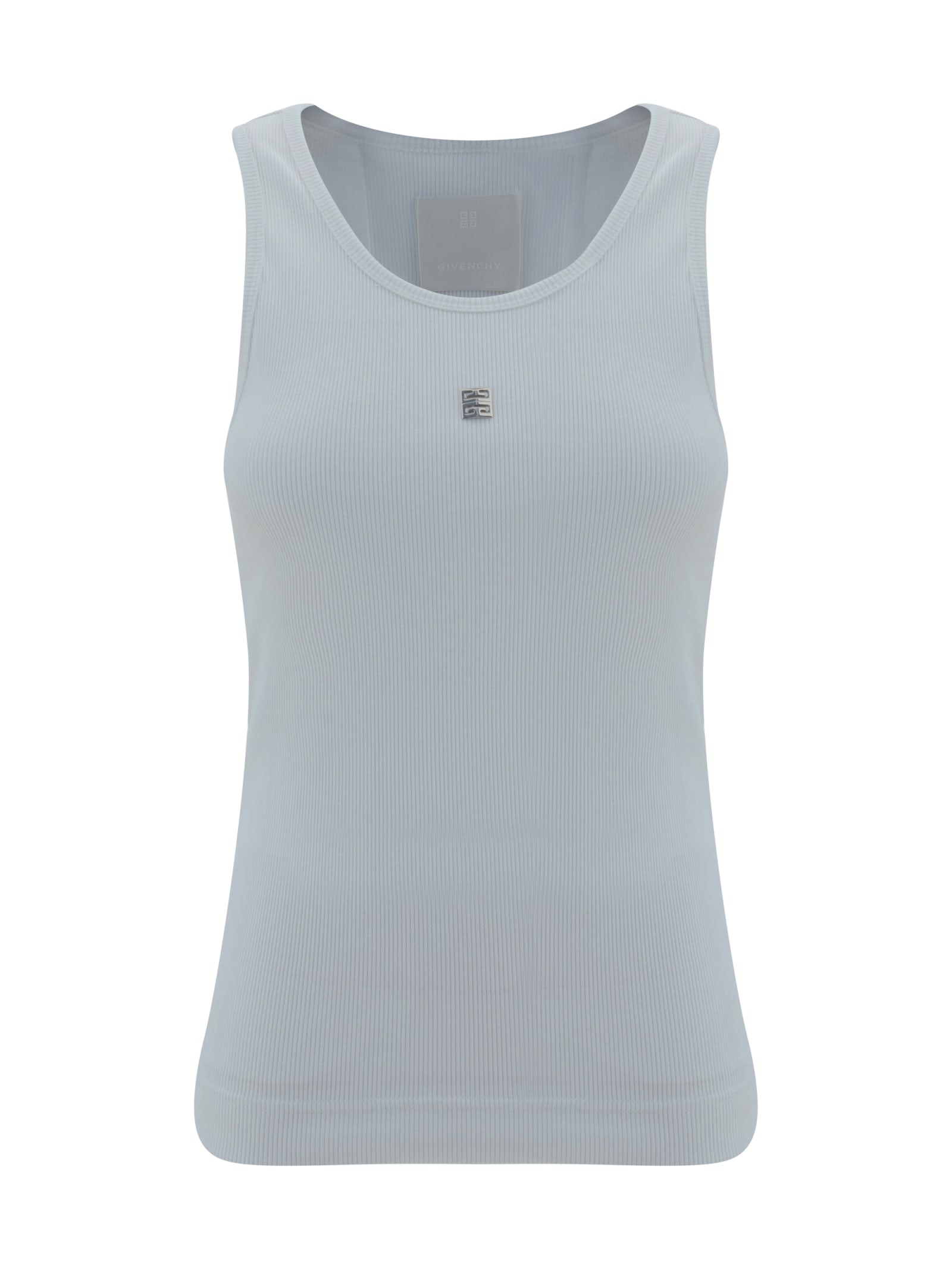 Shop Givenchy Tank Top In White