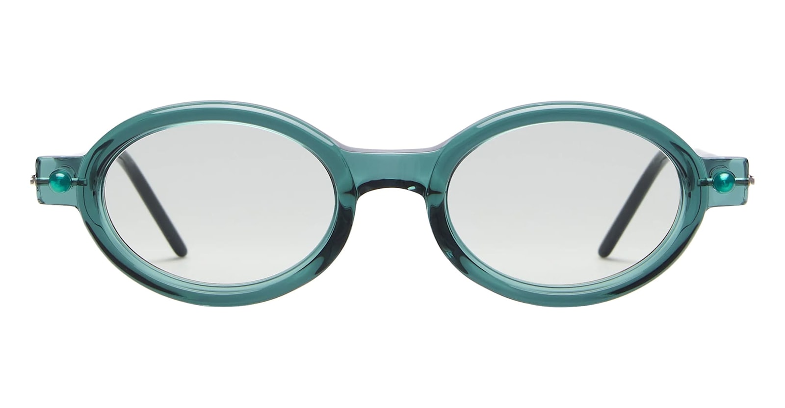 Kuboraum Mask P6 Hb - Hamburger Banoff Sunglasses In Green