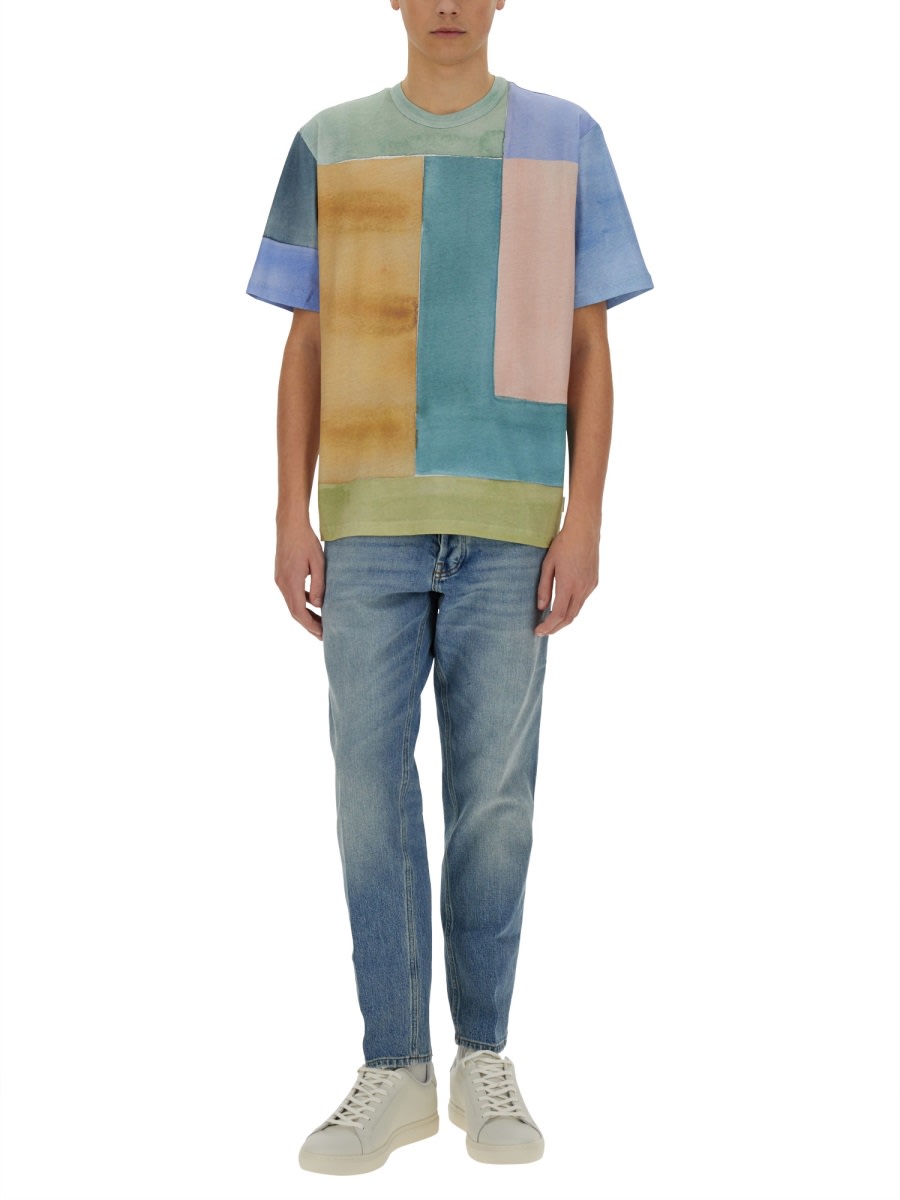 Ps By Paul Smith Ps Paul Smith Casual Fit T-shirt In Multicolour