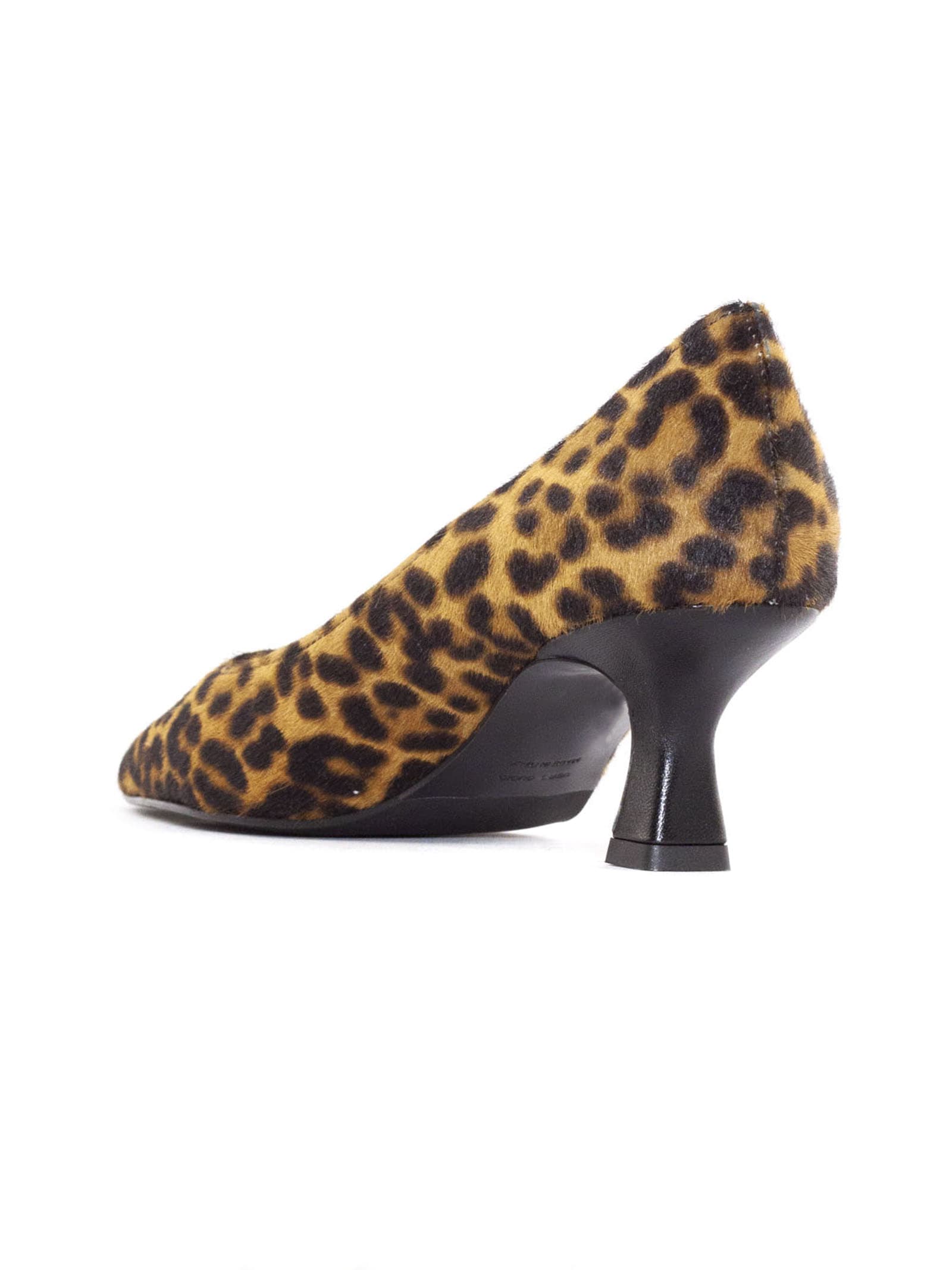 Shop Roberto Festa Arnet Ponyhair Leopard Print Pumps In Brown