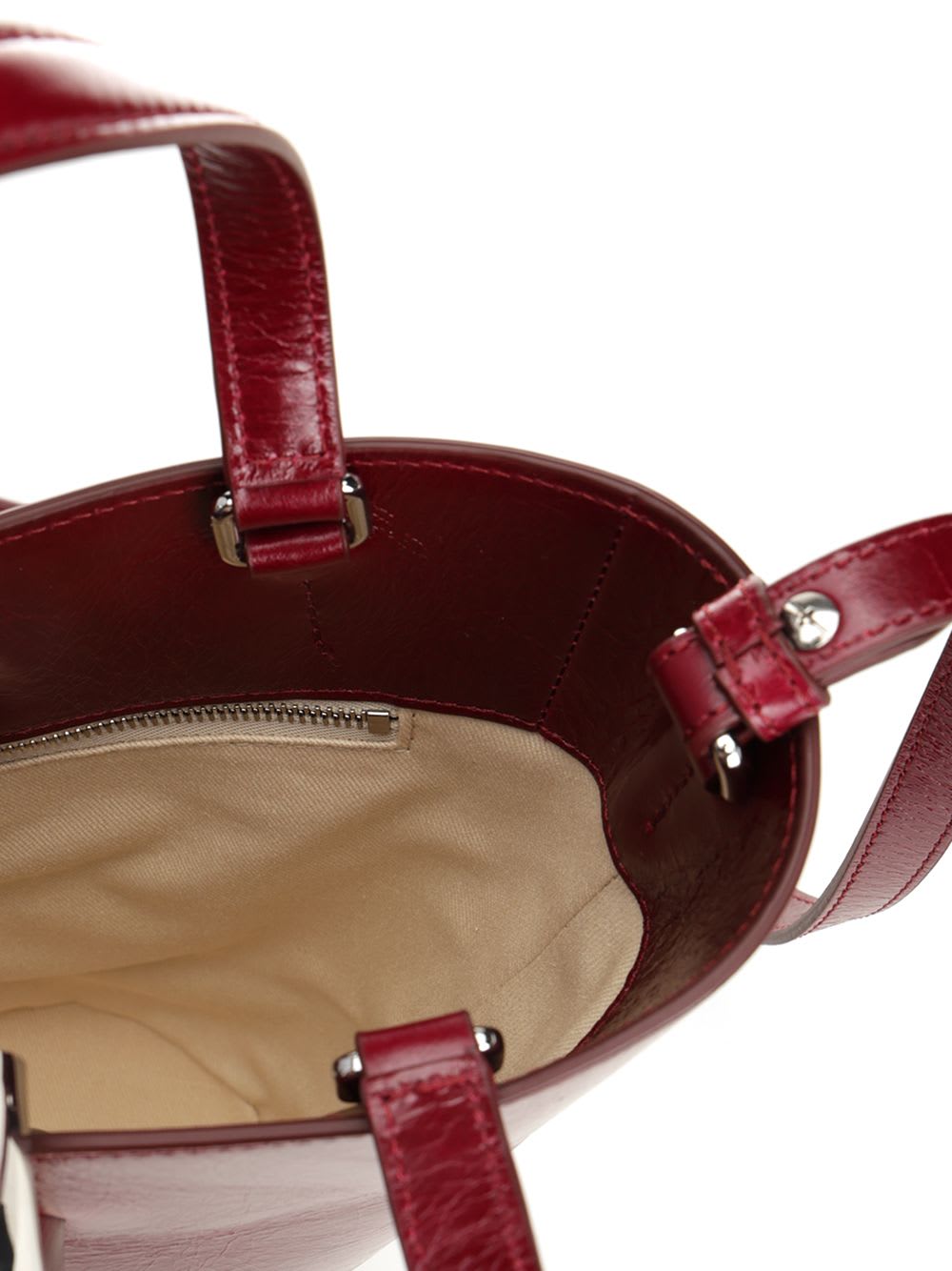 Jacquemus Le Petit Bambola In Burgundy