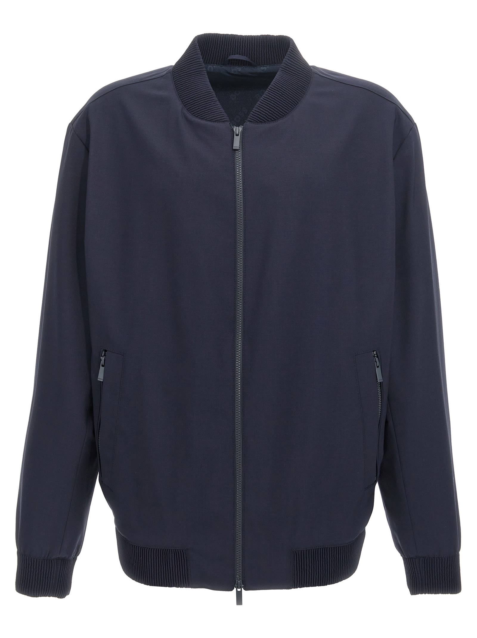 Shop Hugo Boss Hanry Bmb Jacket In Blue