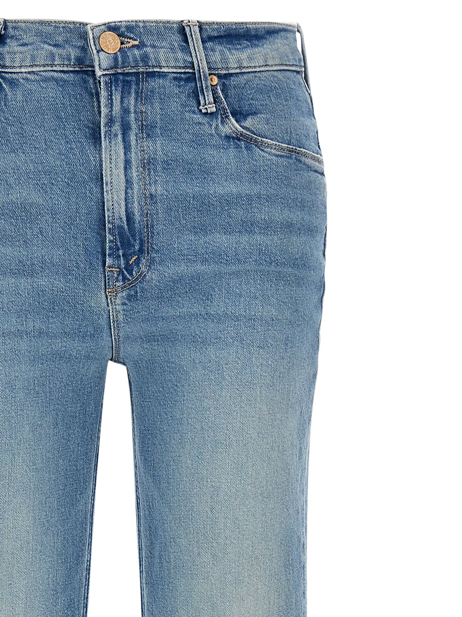 Mother Light Blue The Doozy Jeans In Light Blue