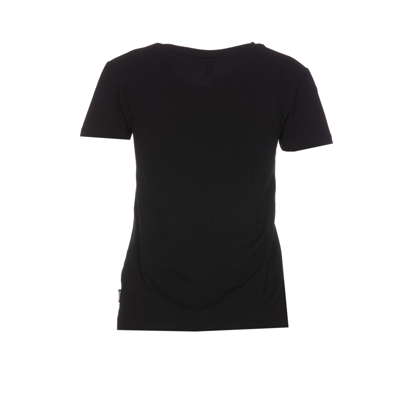Shop Moschino Underbear Logo T-shirt In Black