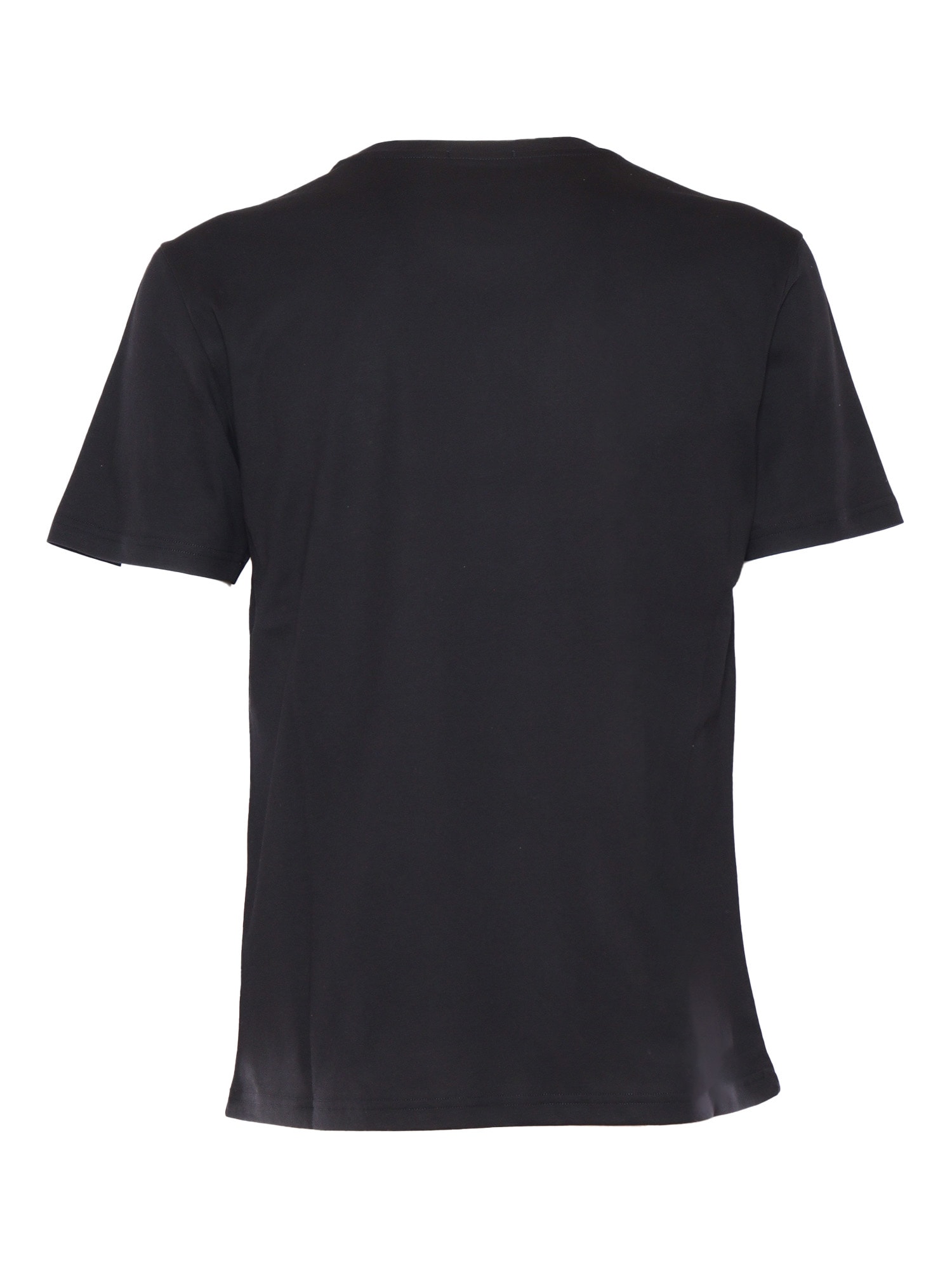 Ballantyne Black T-shirt With Logo In Black