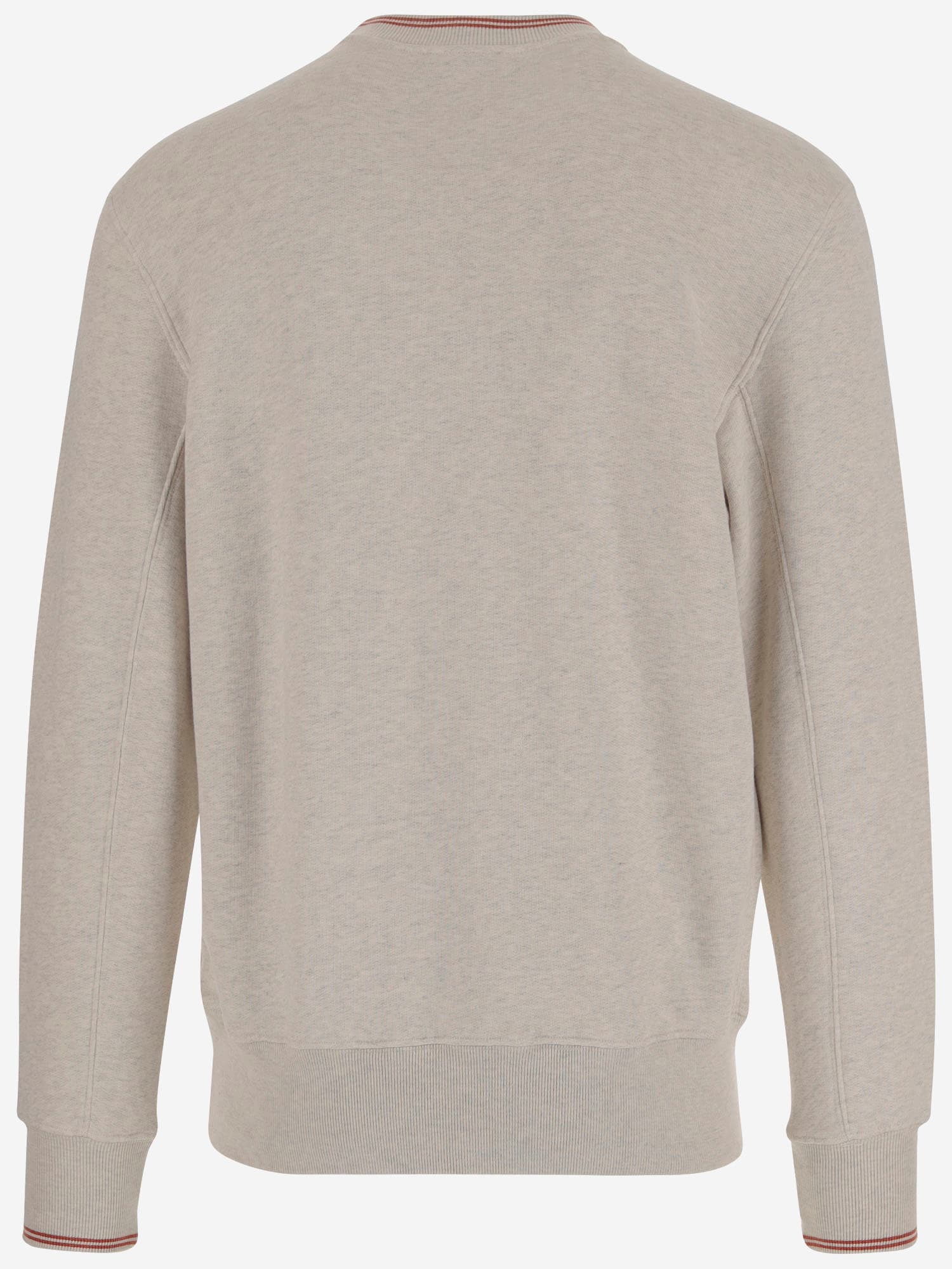 Shop Autry Cotton Sweatshirt With Logo In Grey