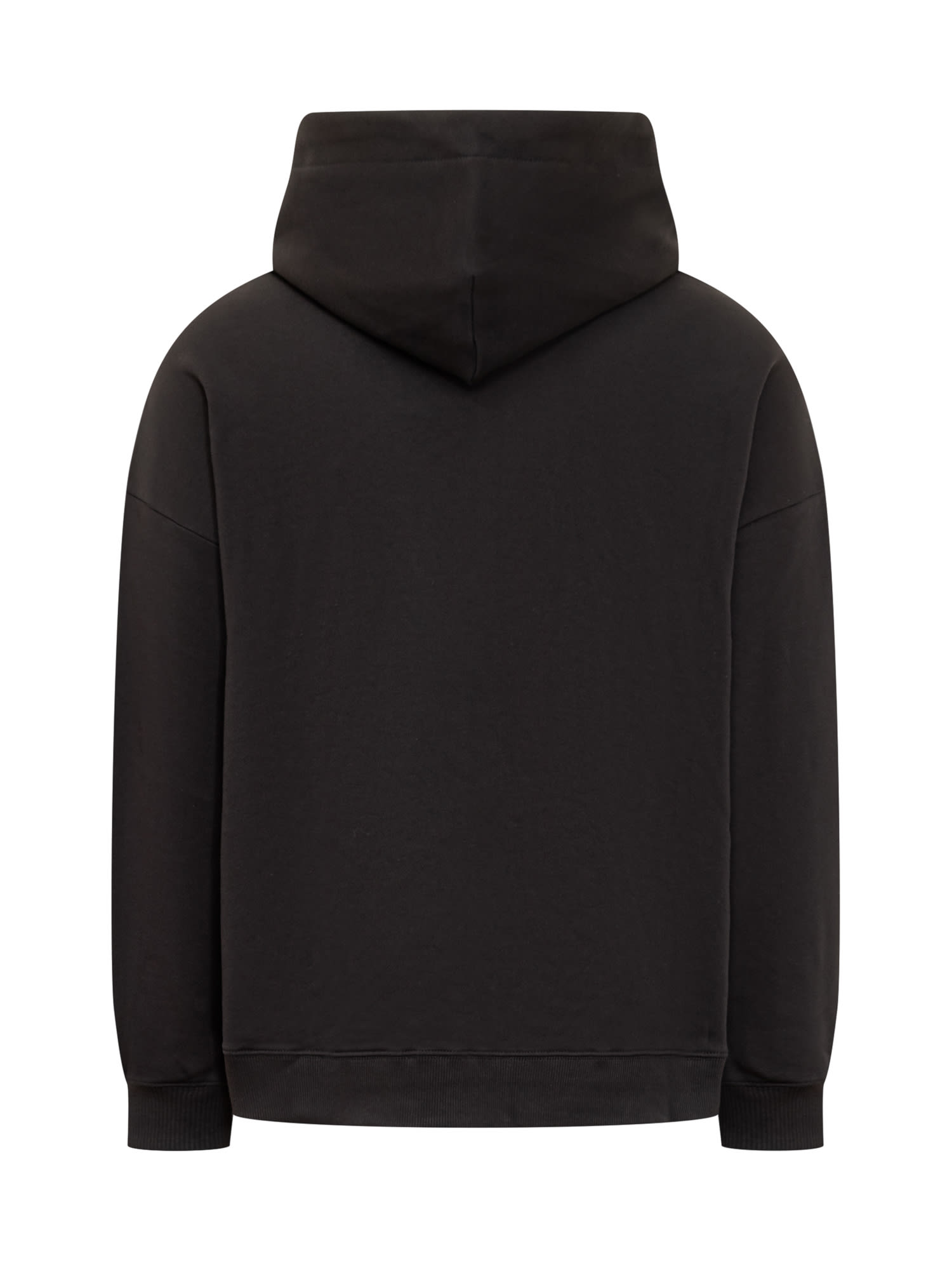 Shop Gcds Duck Hoodie In Black