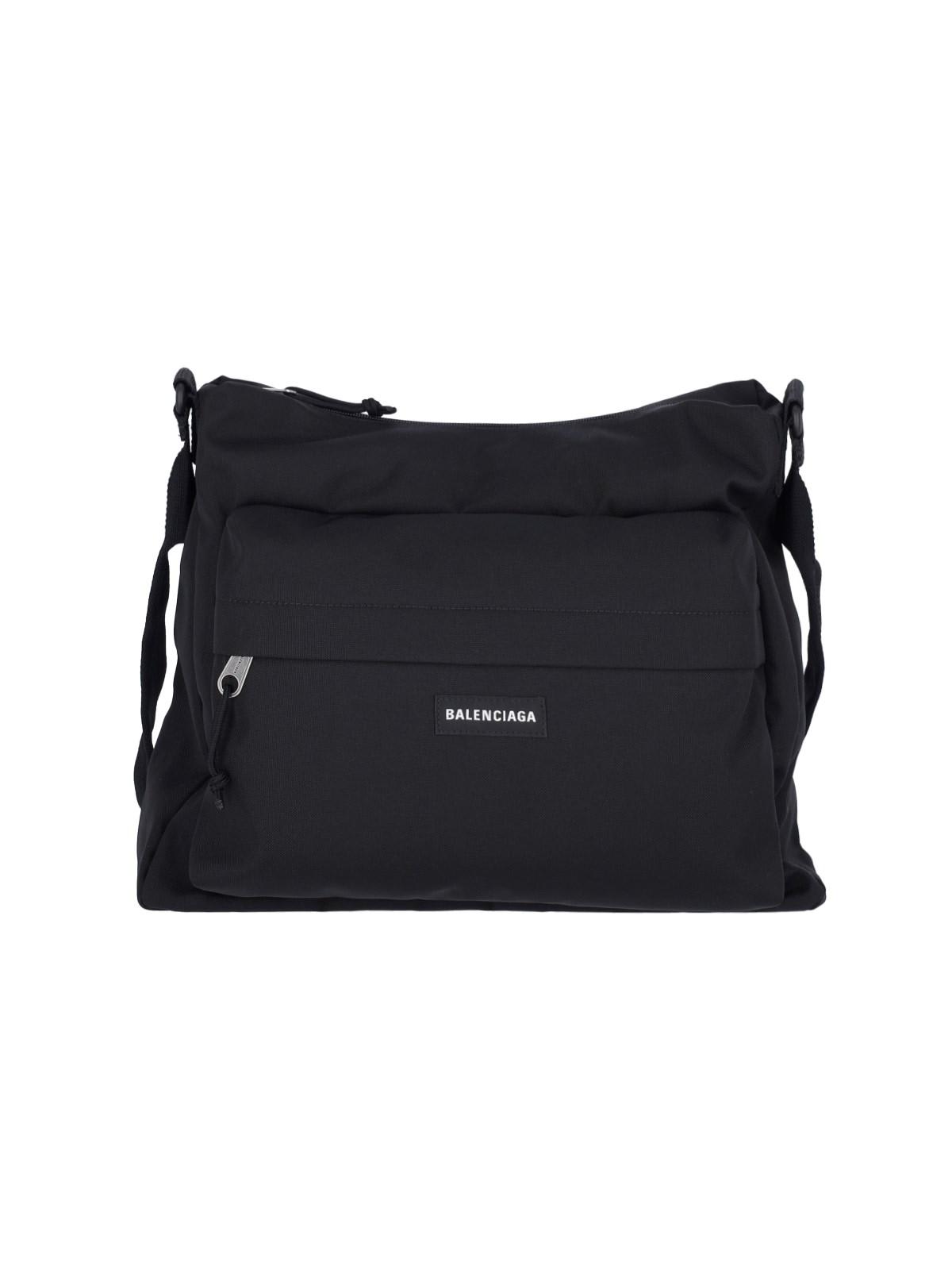 Shop Balenciaga Shoulder Strap Bag In Black